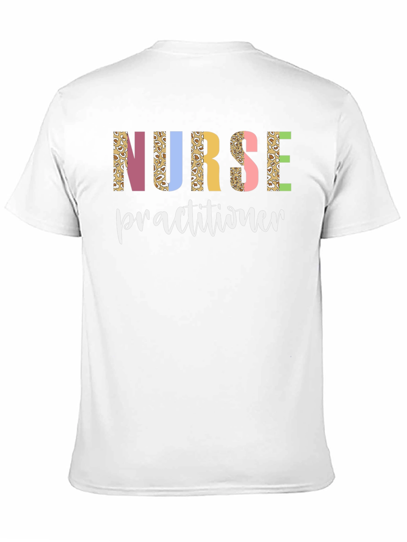 Nurse Practitioner Leopard Print T-Shirt
