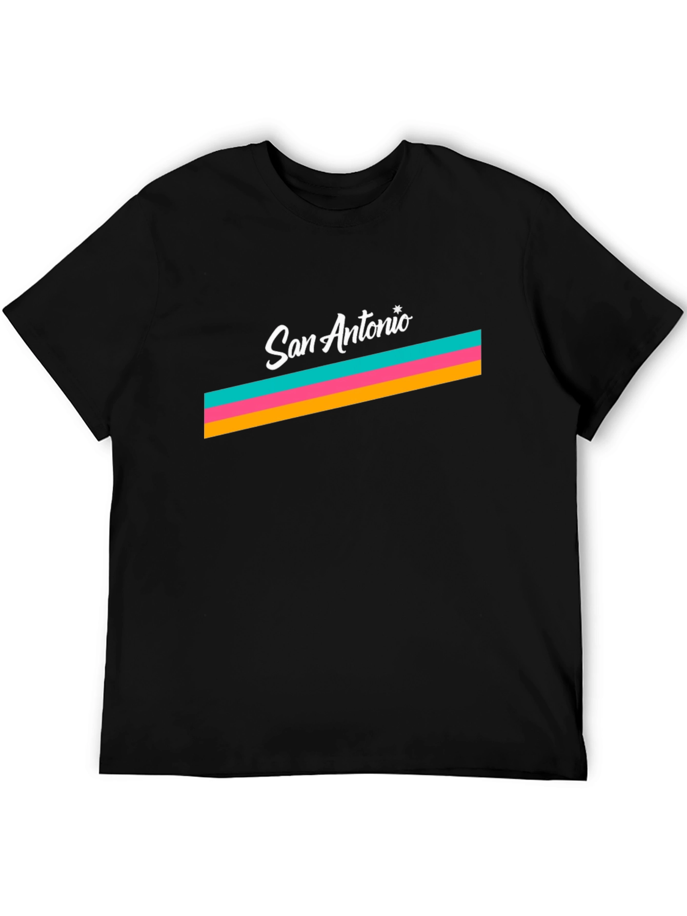 San Antonio Retro Stripe T-Shirt