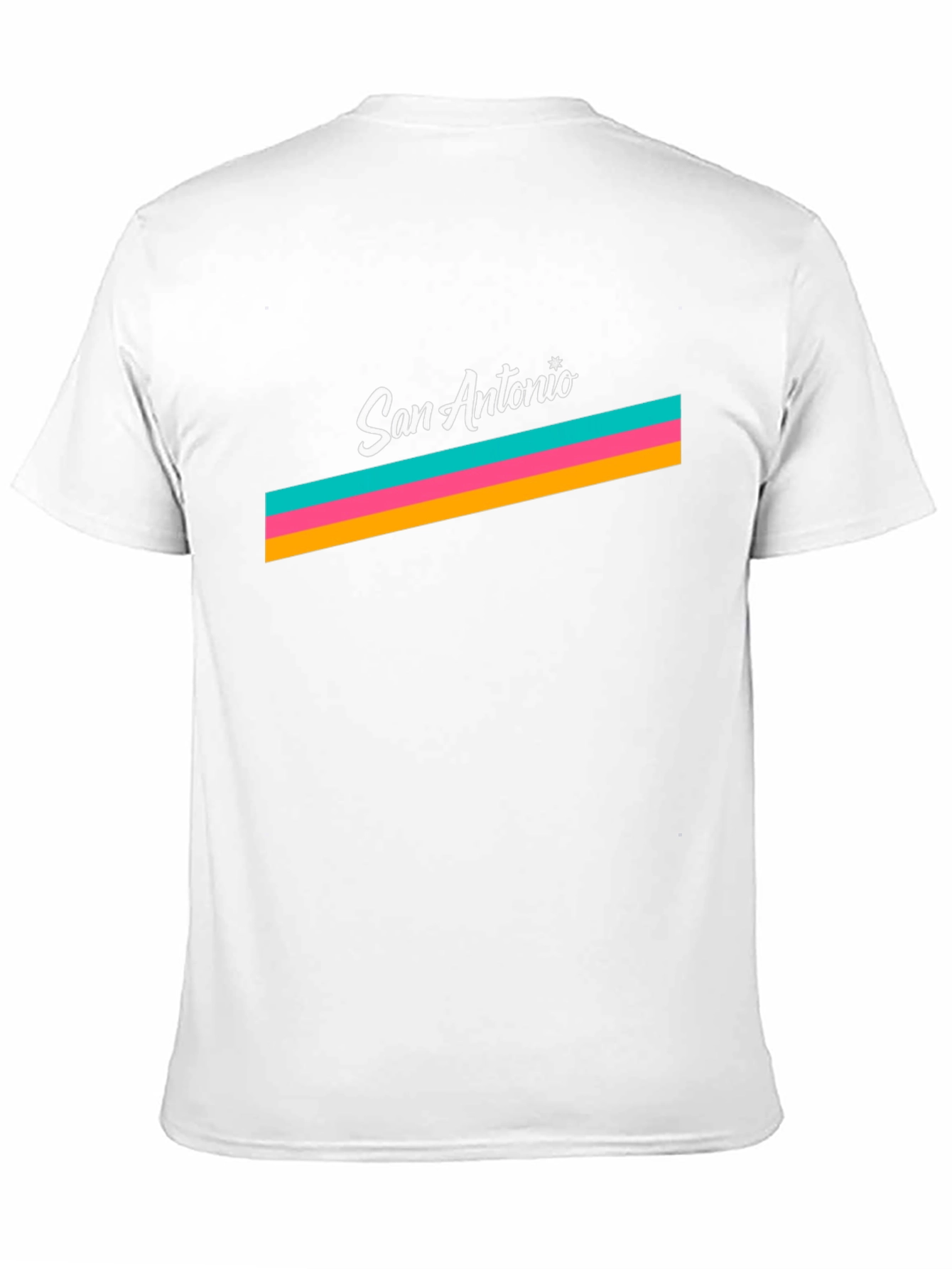 San Antonio Retro Stripe T-Shirt