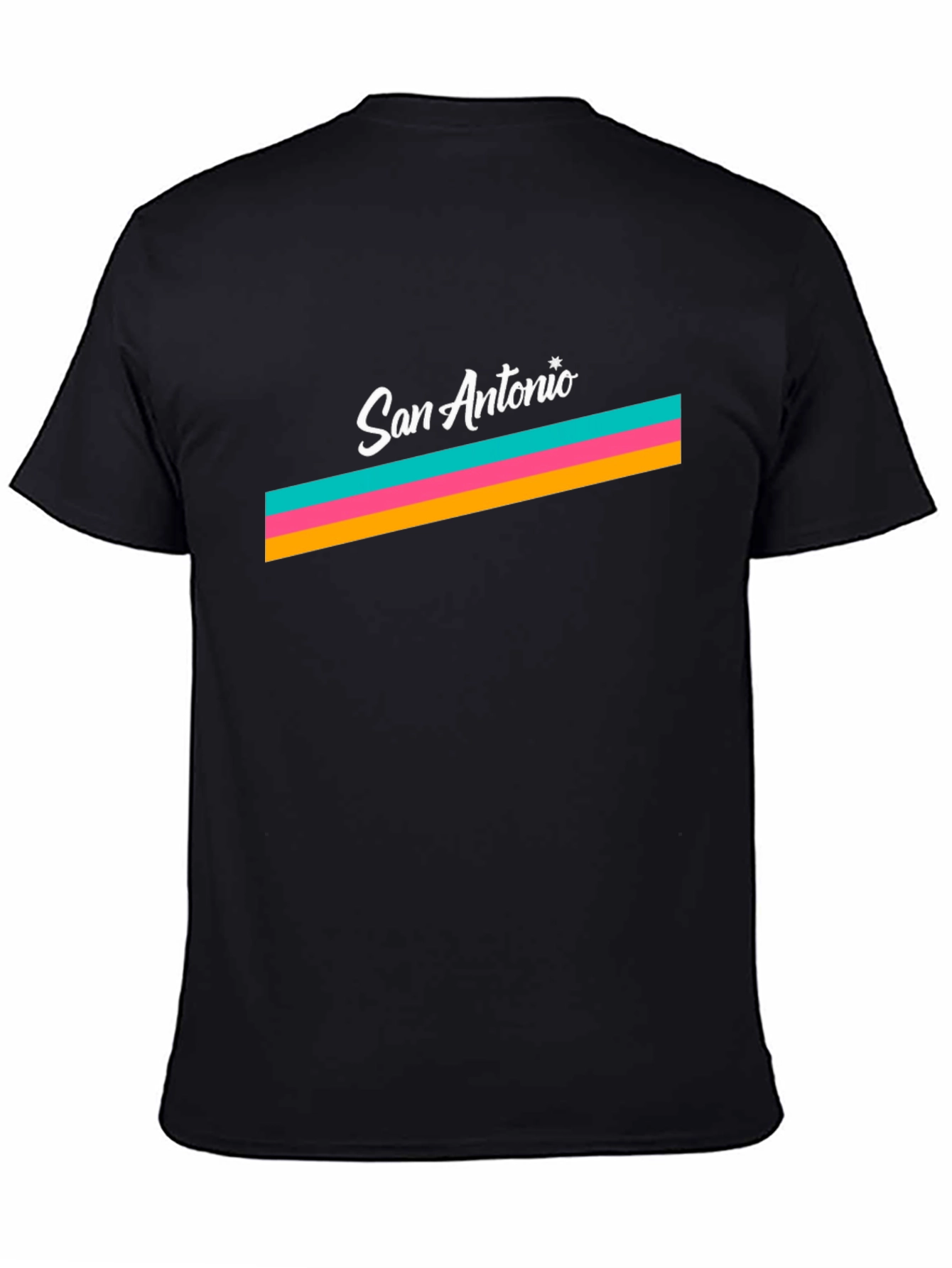 San Antonio Retro Stripe T-Shirt