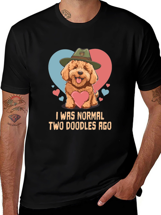 Doodle Dog Graphic Tee - Normal Two Doodles Ago