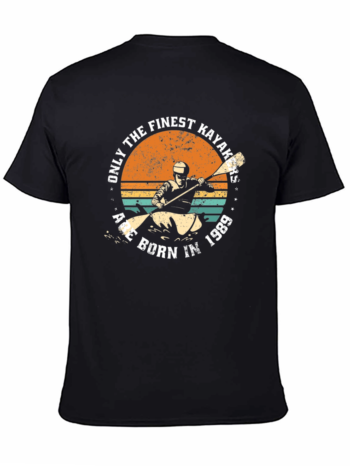 Finest Kayakers Born in 1989 Black T-Shirt