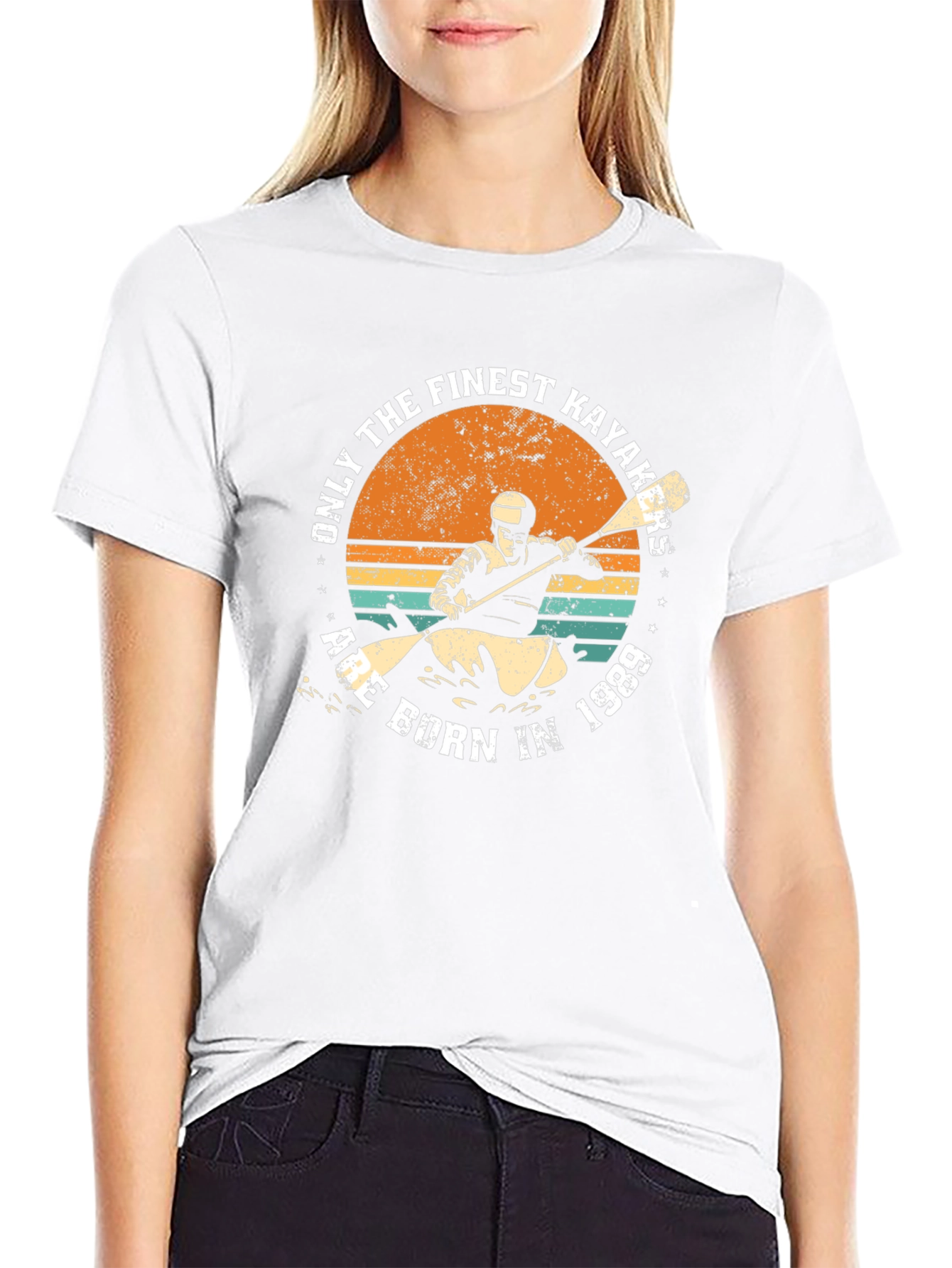 Finest Kayakers Born in 1989 Black T-Shirt