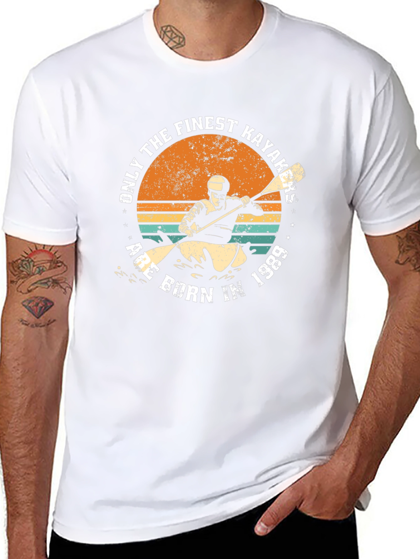 Finest Kayakers Born in 1989 Black T-Shirt