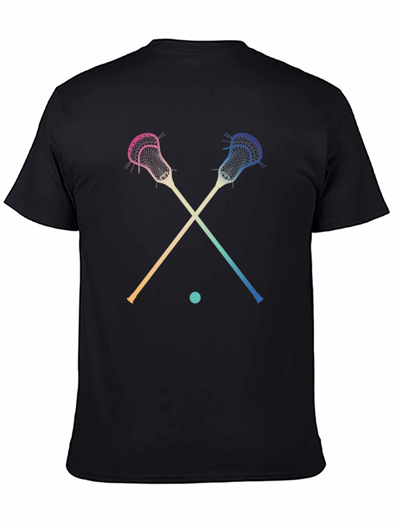 Lacrosse Sticks Graphic Tee - Sports Fan Apparel