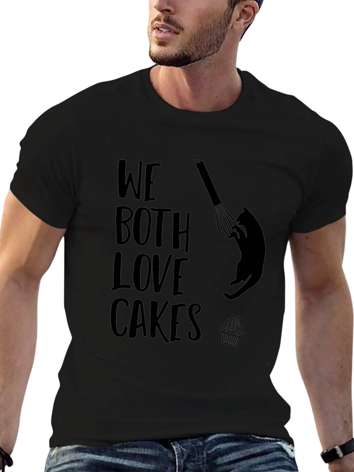 We Both Love Cakes Graphic T-Shirt