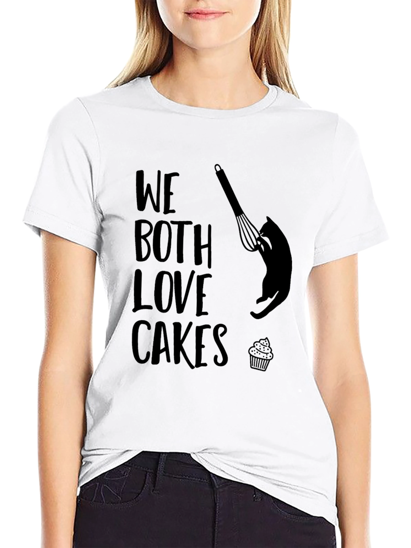 We Both Love Cakes Graphic T-Shirt
