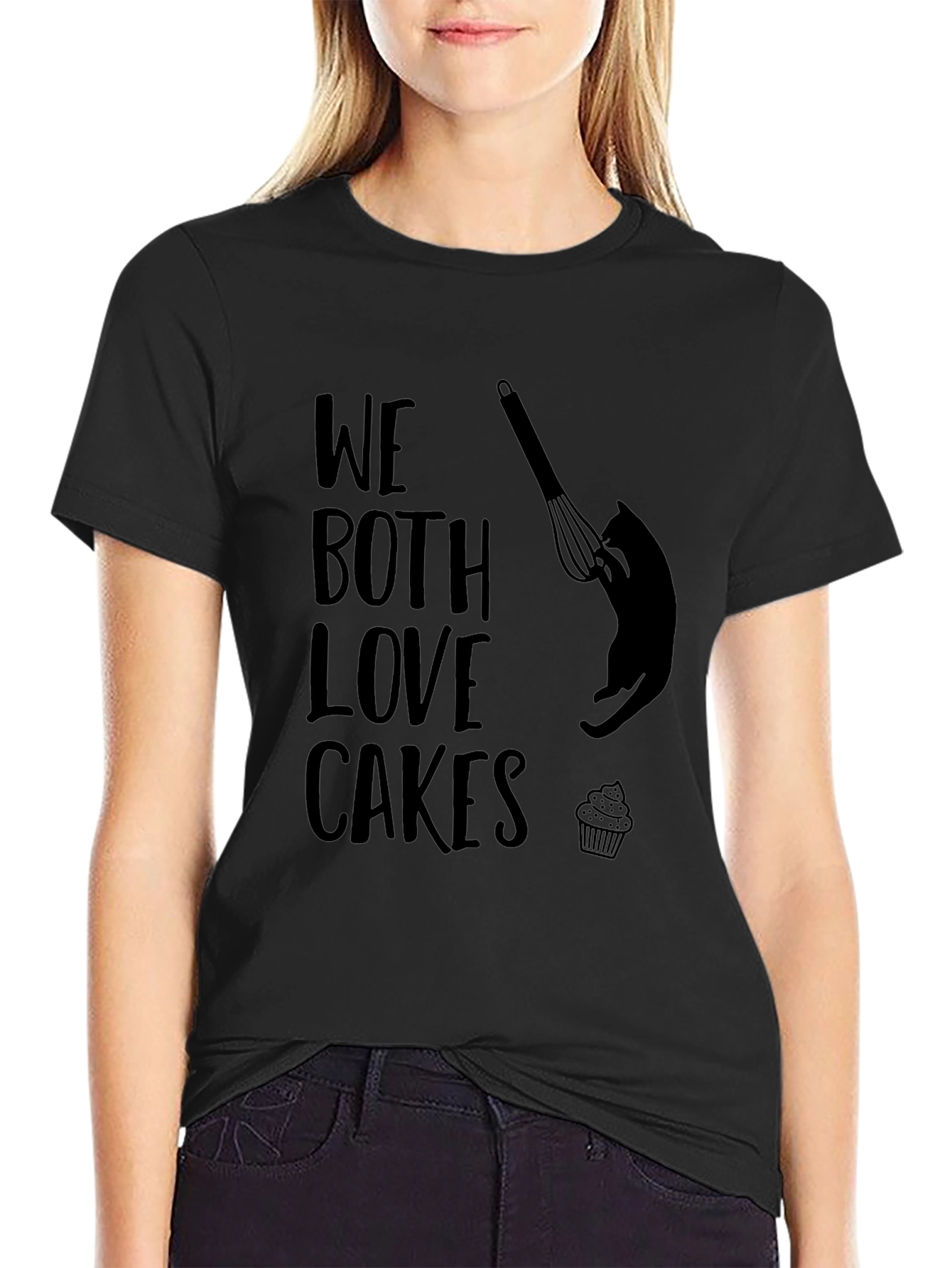 We Both Love Cakes Graphic T-Shirt