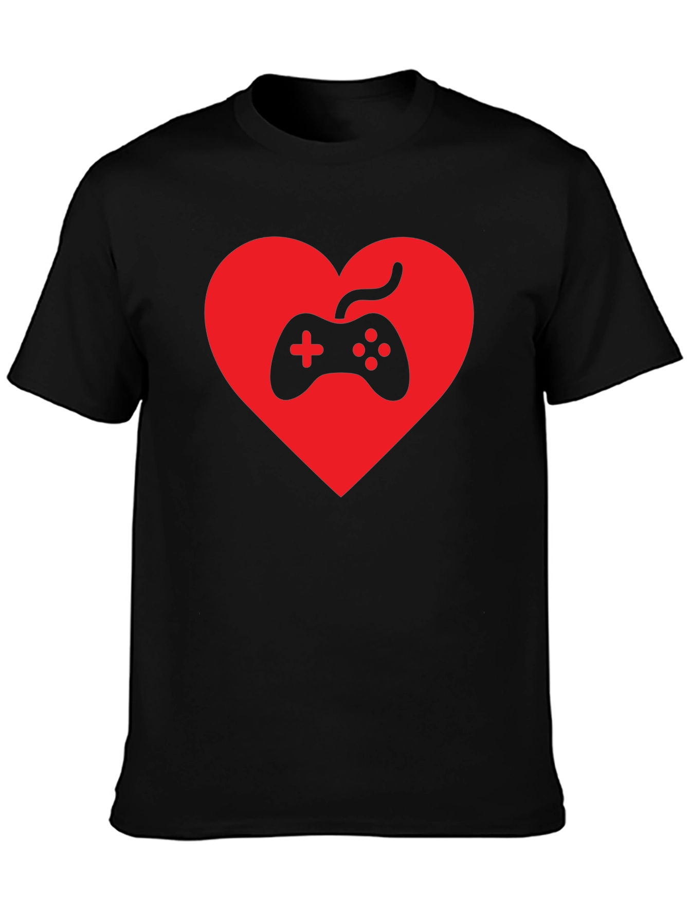 Gamer Heart T-Shirt - Love Gaming Tee
