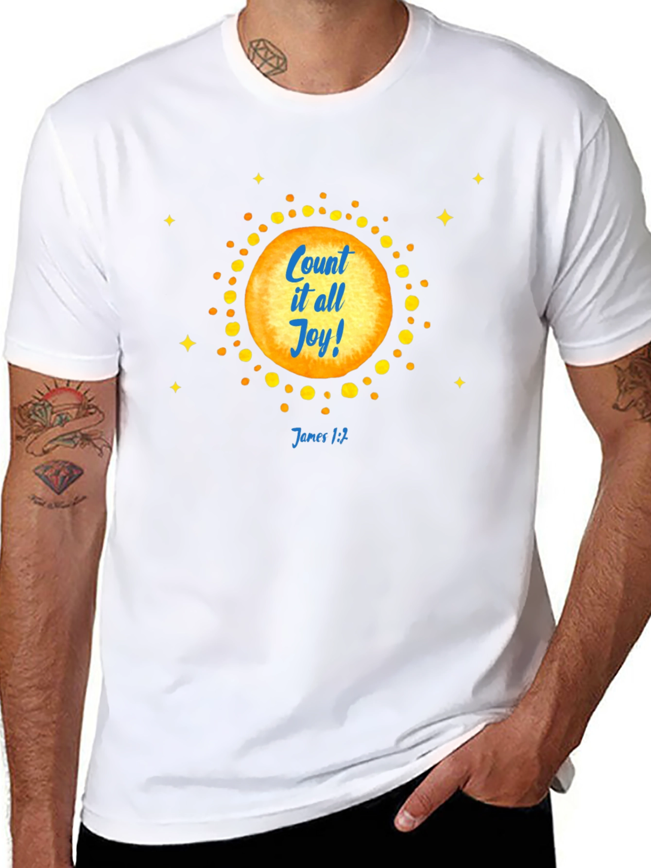 Count It All Joy T-Shirt - Christian Apparel
