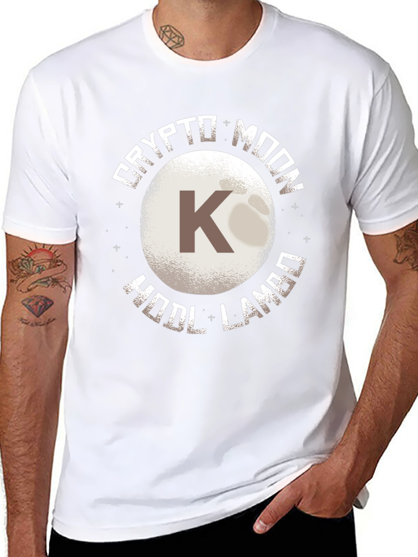 Crypto Moon HODL Lambo T-Shirt