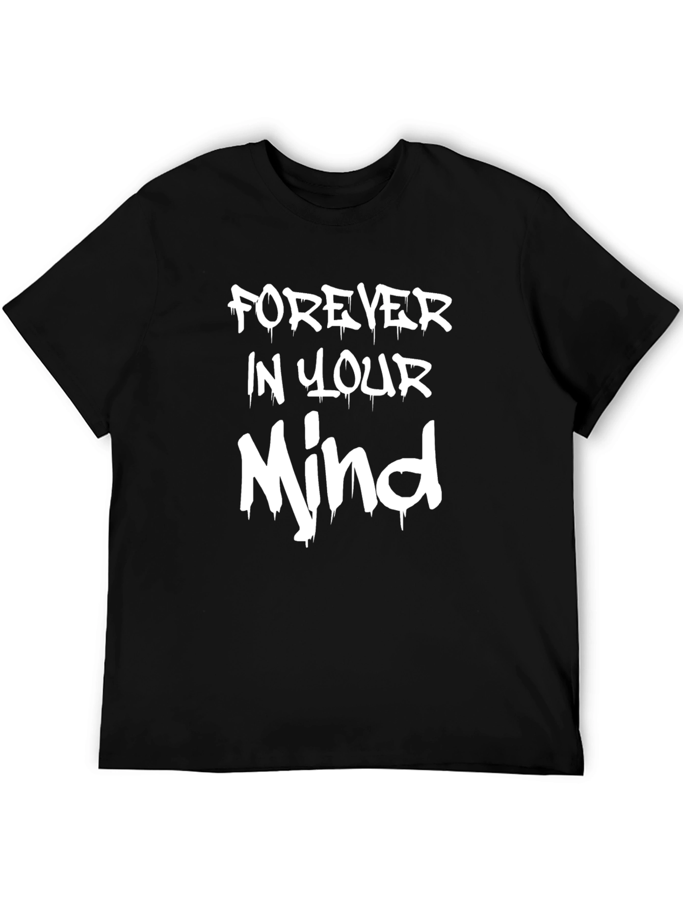 Forever In Your Mind Black Graphic Tee