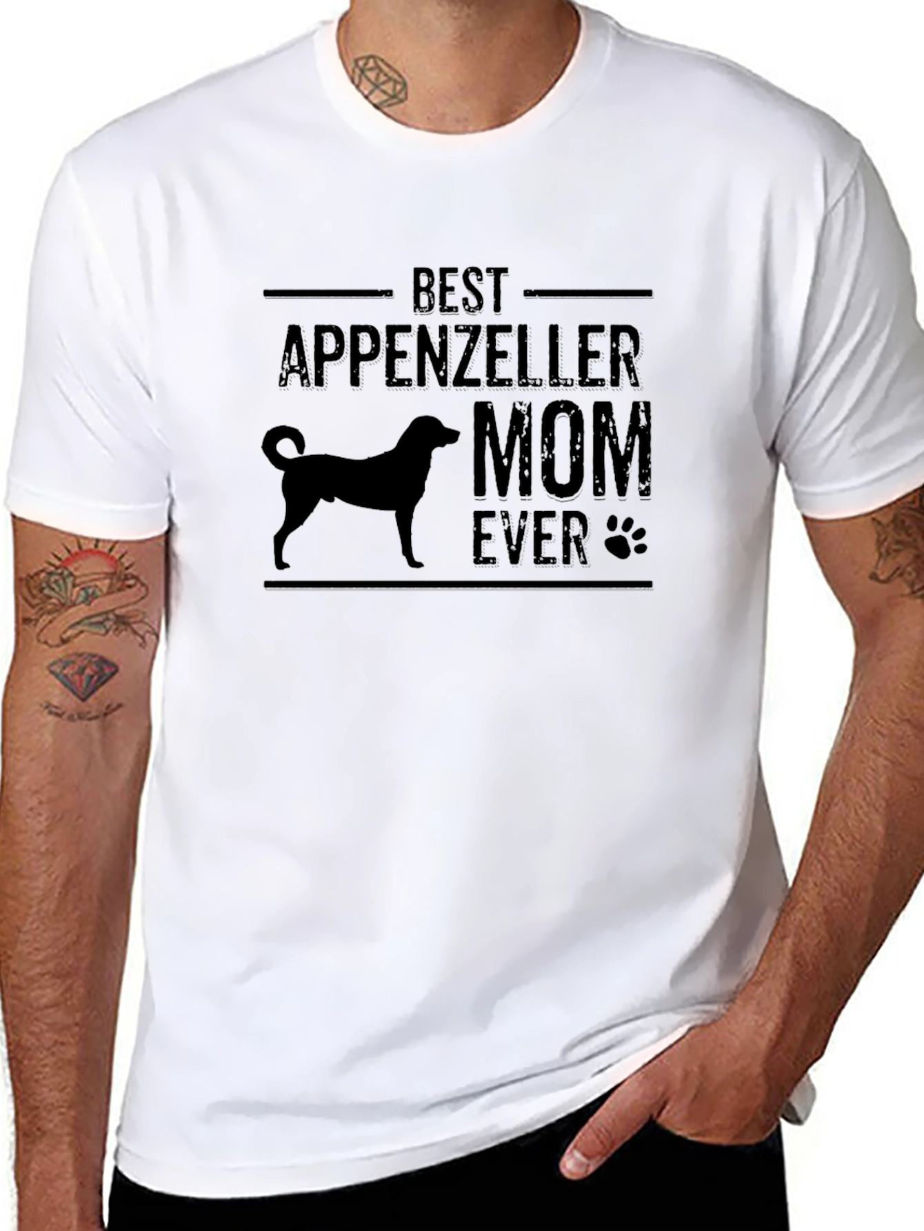 Best Appenzeller Mom Ever T-Shirt - Dog Lover Tee
