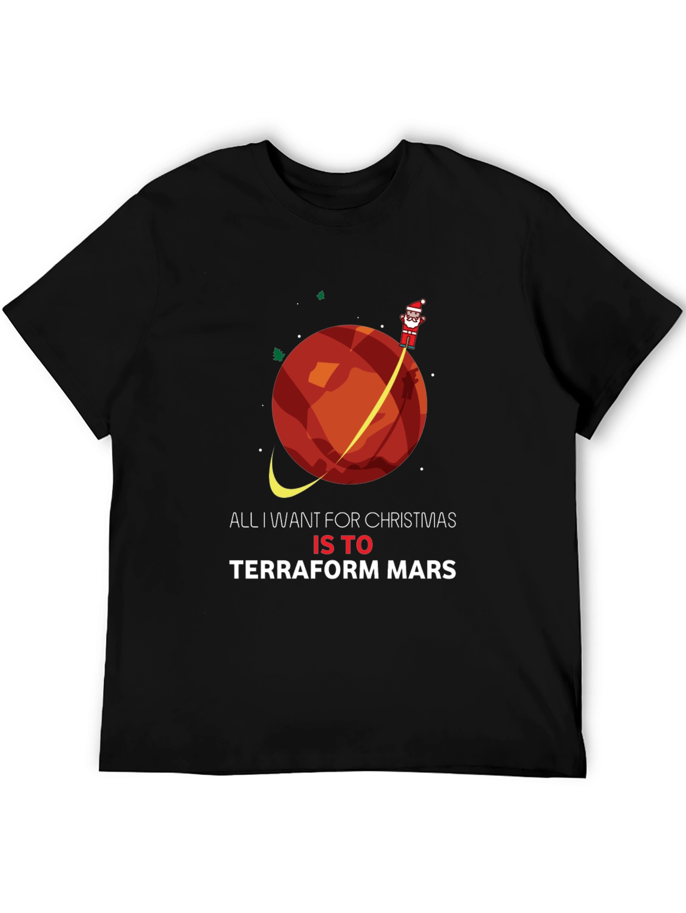 Terraform Mars Christmas T-Shirt