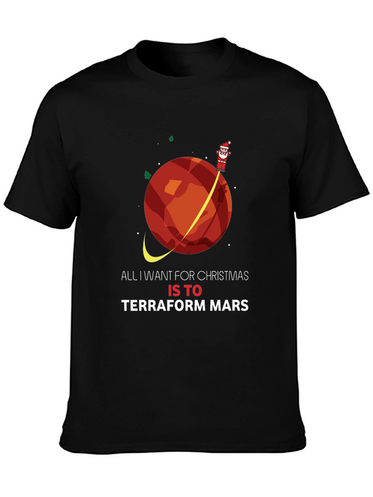 Terraform Mars Christmas T-Shirt