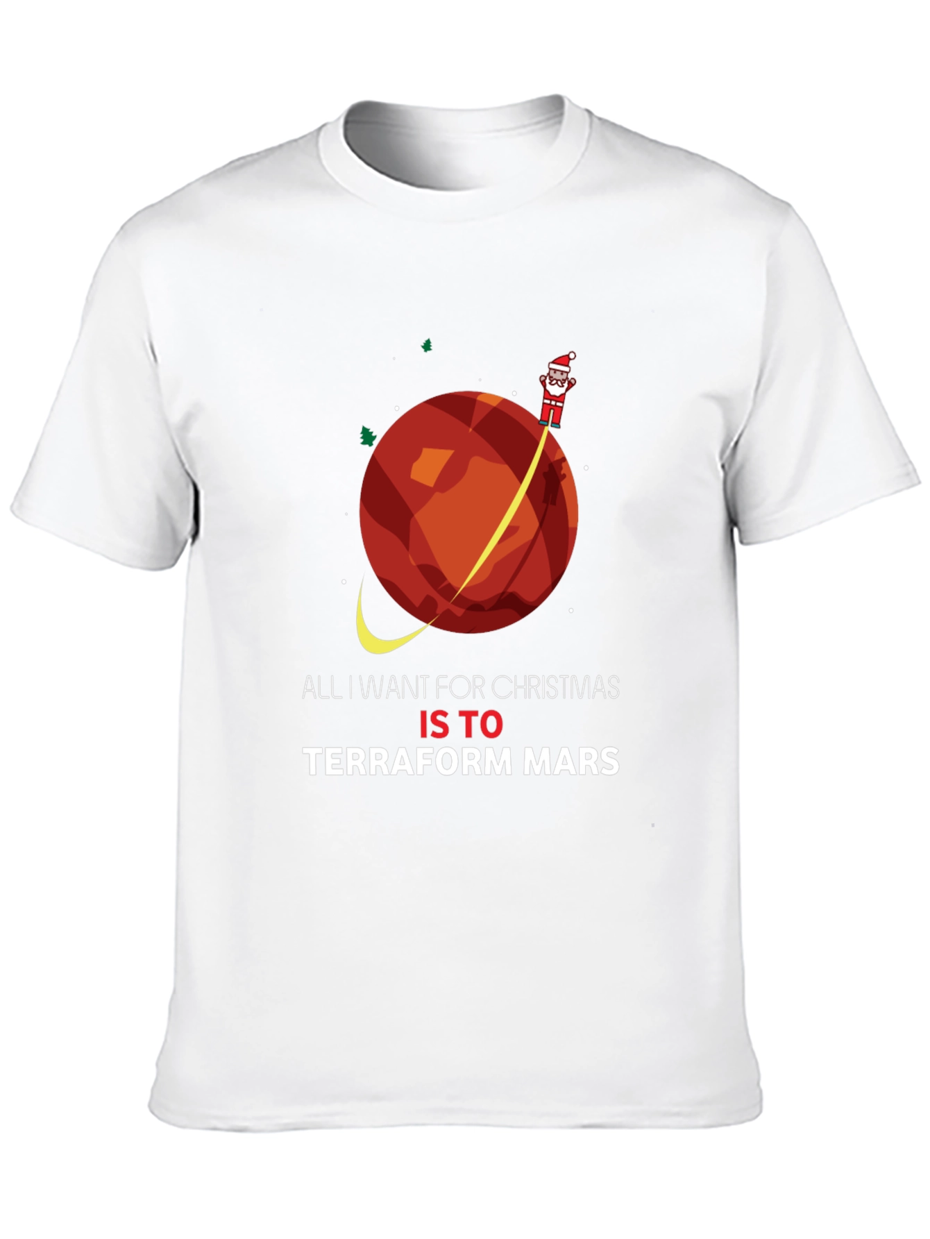 Terraform Mars Christmas T-Shirt