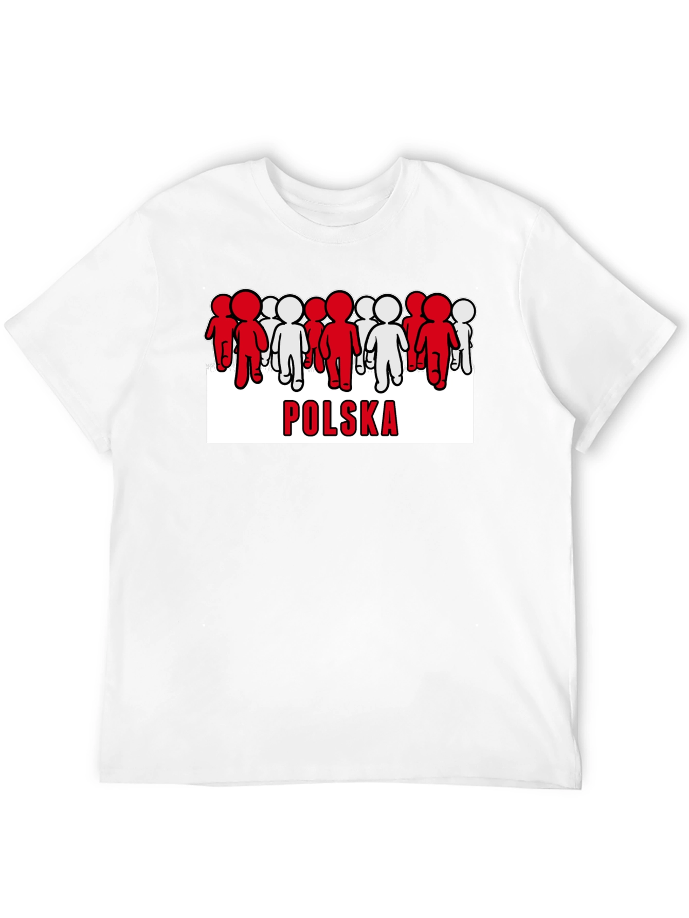 Poland Polska T-Shirt Graphic Tee Unisex