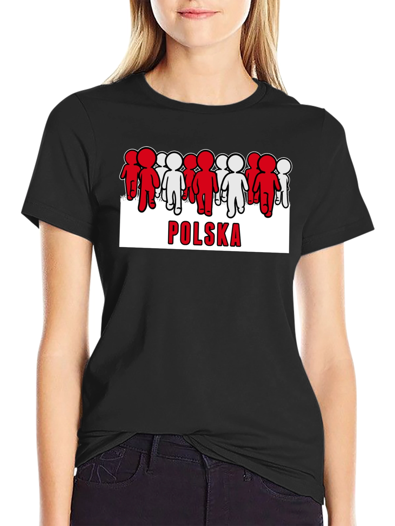 Poland Polska T-Shirt Graphic Tee Unisex