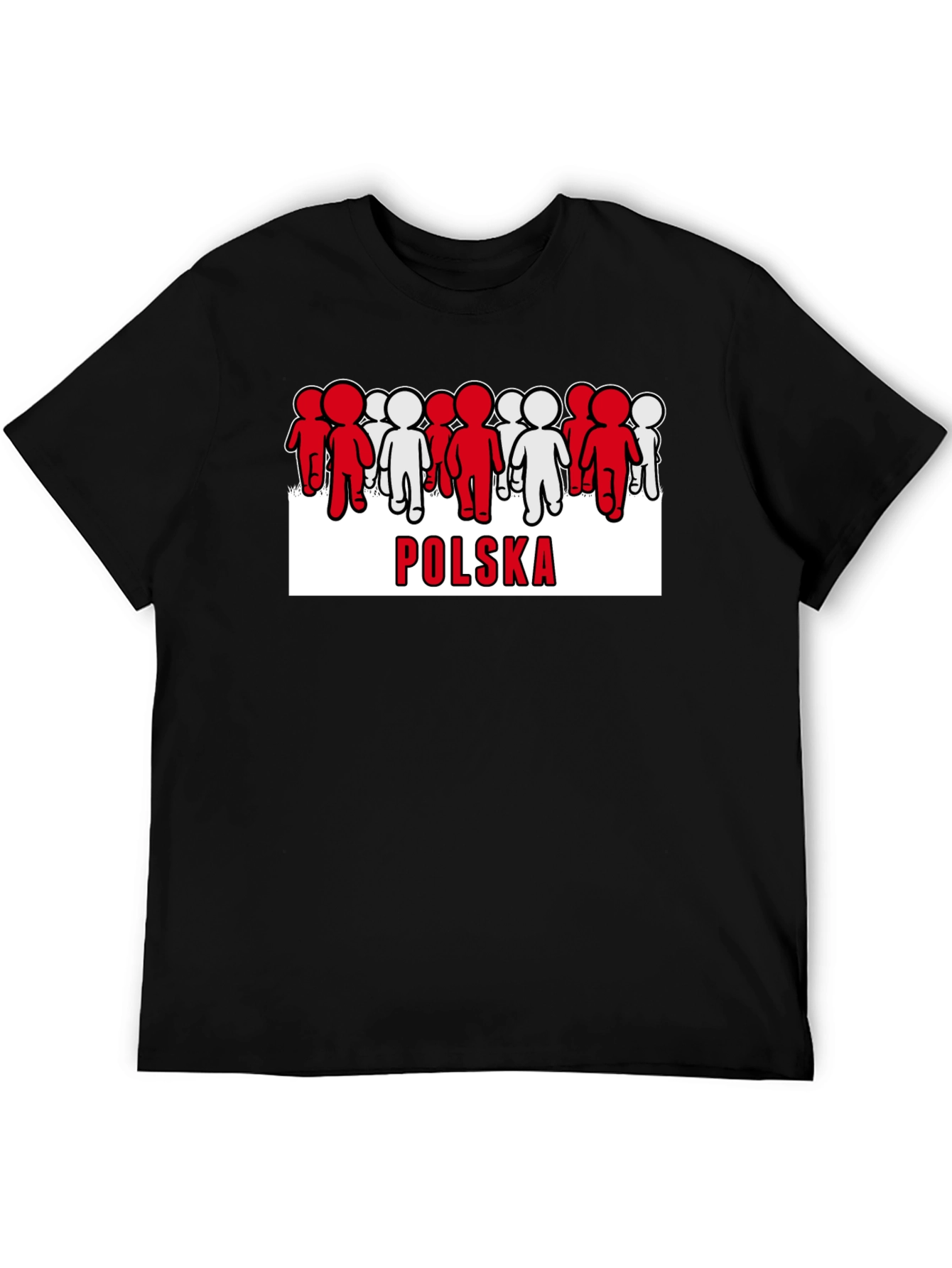 Poland Polska T-Shirt Graphic Tee Unisex