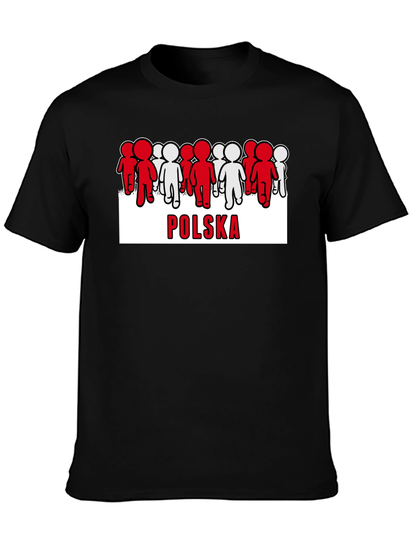 Poland Polska T-Shirt Graphic Tee Unisex