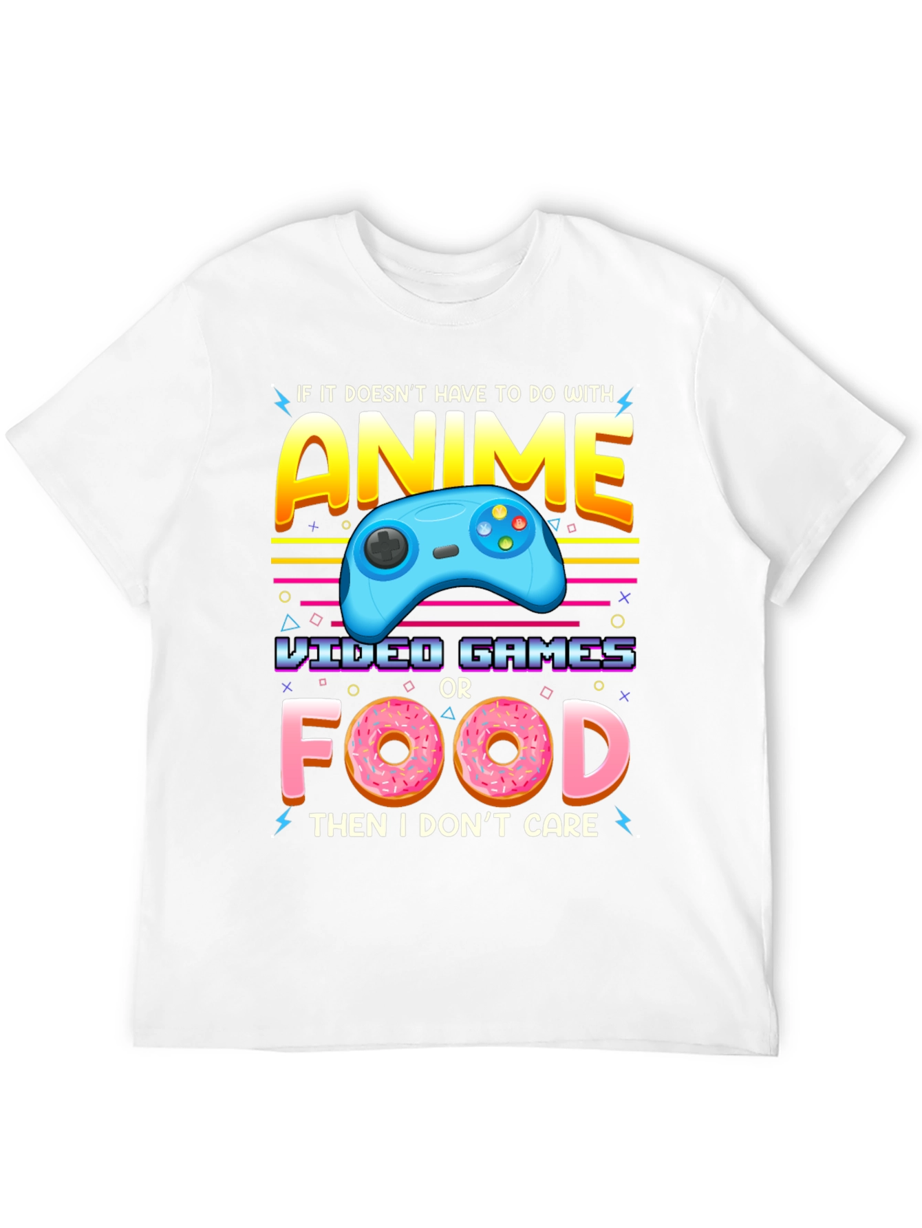 Anime Video Games Food T-Shirt