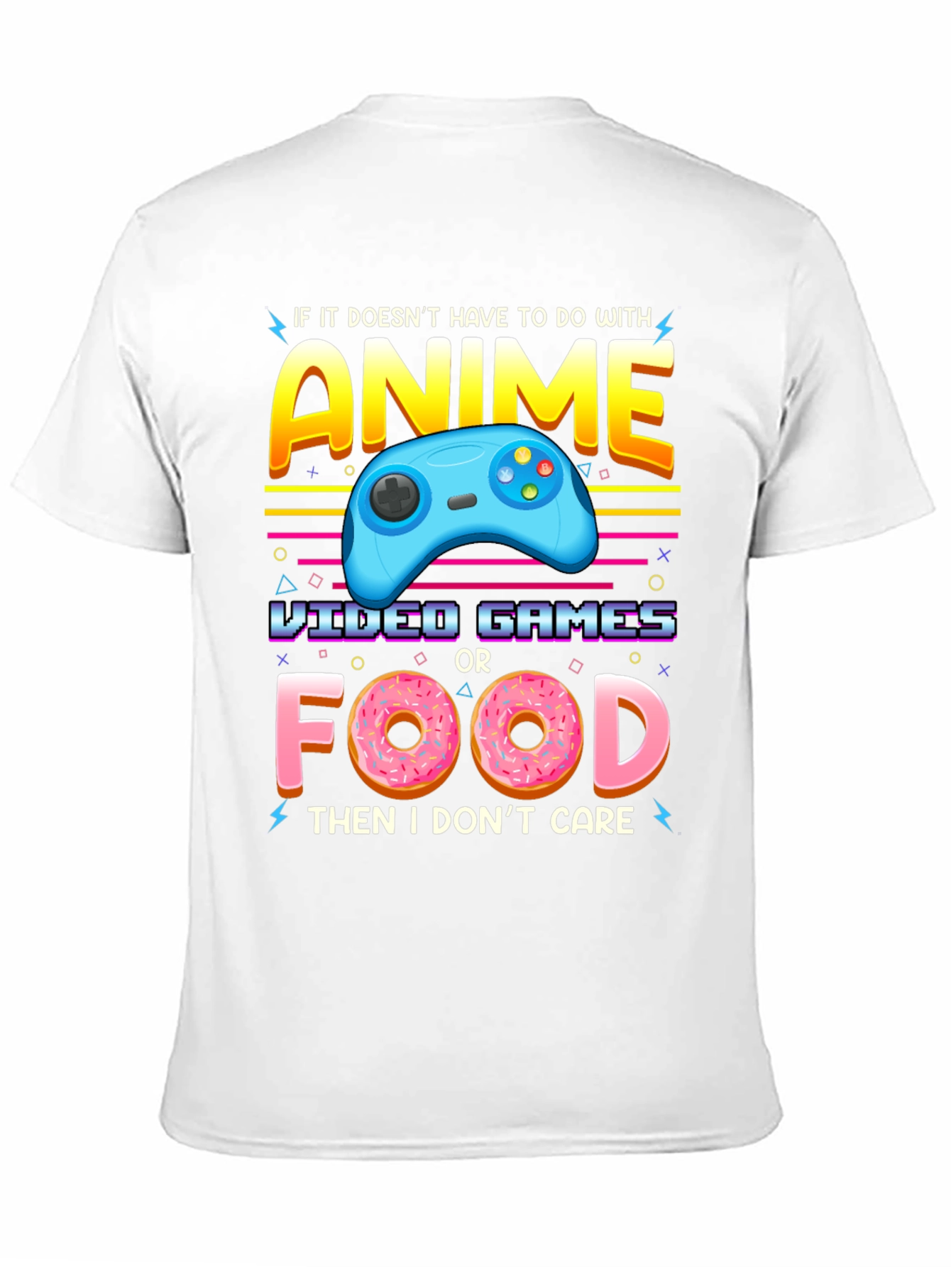 Anime Video Games Food T-Shirt