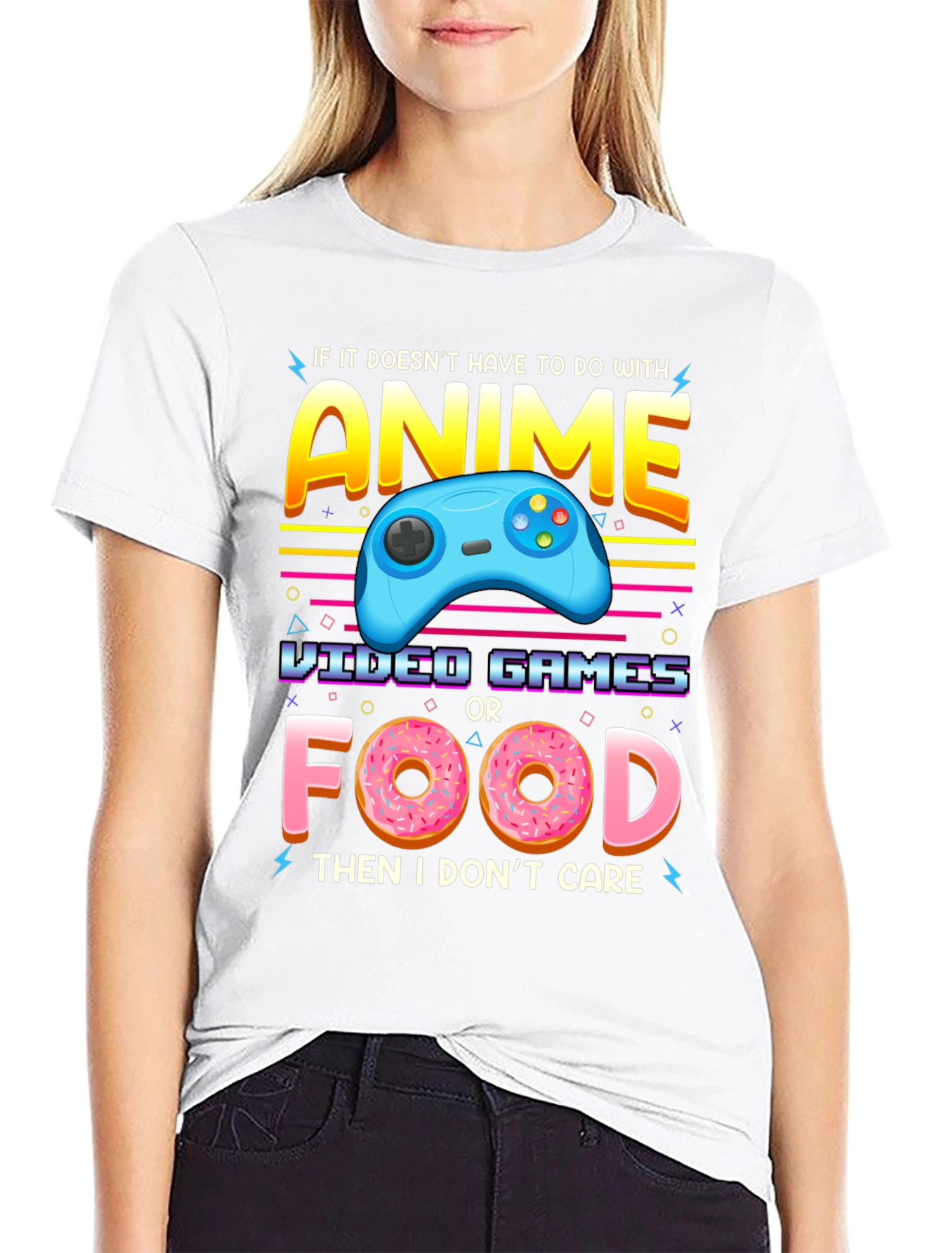 Anime Video Games Food T-Shirt