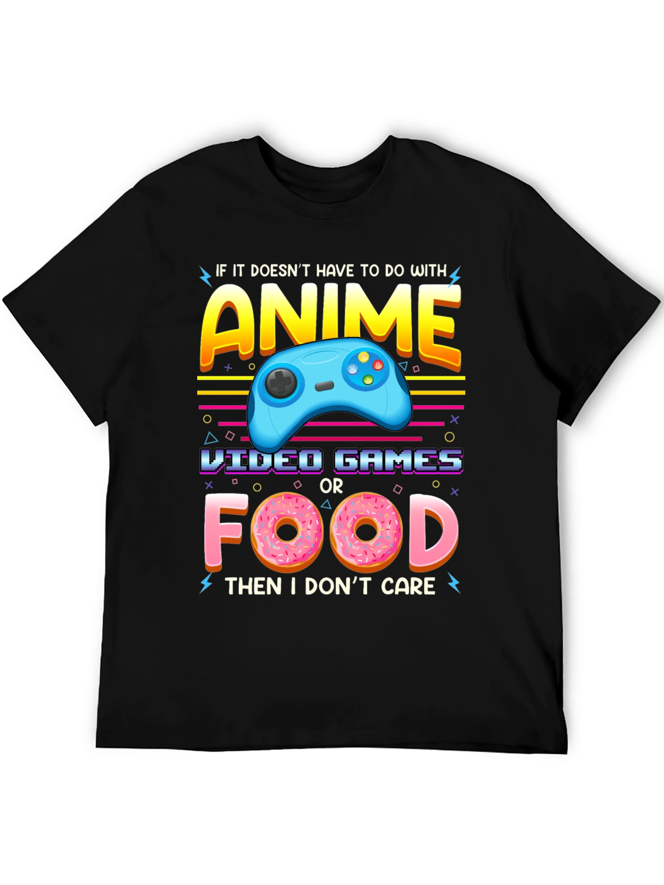 Anime Video Games Food T-Shirt