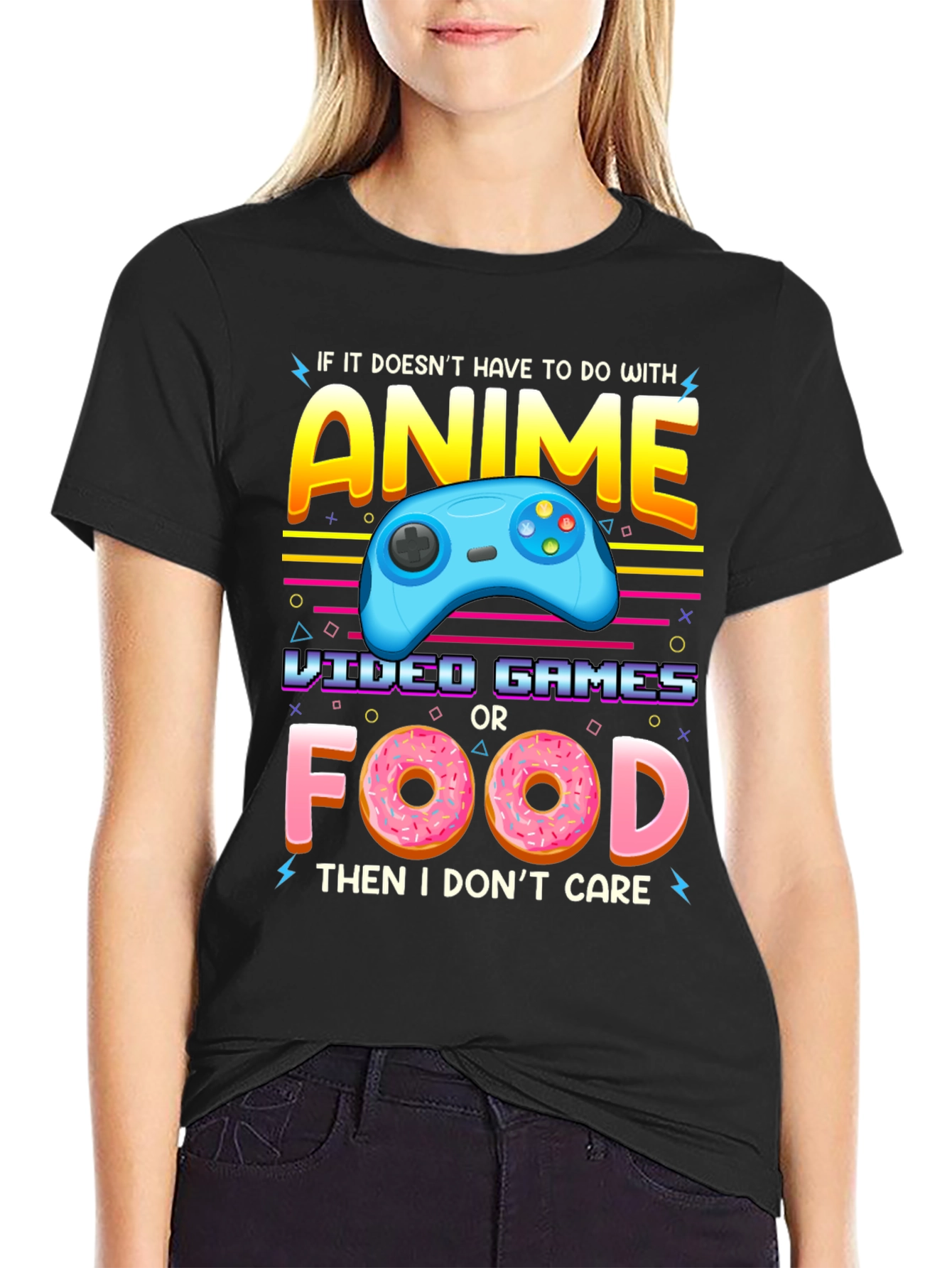 Anime Video Games Food T-Shirt