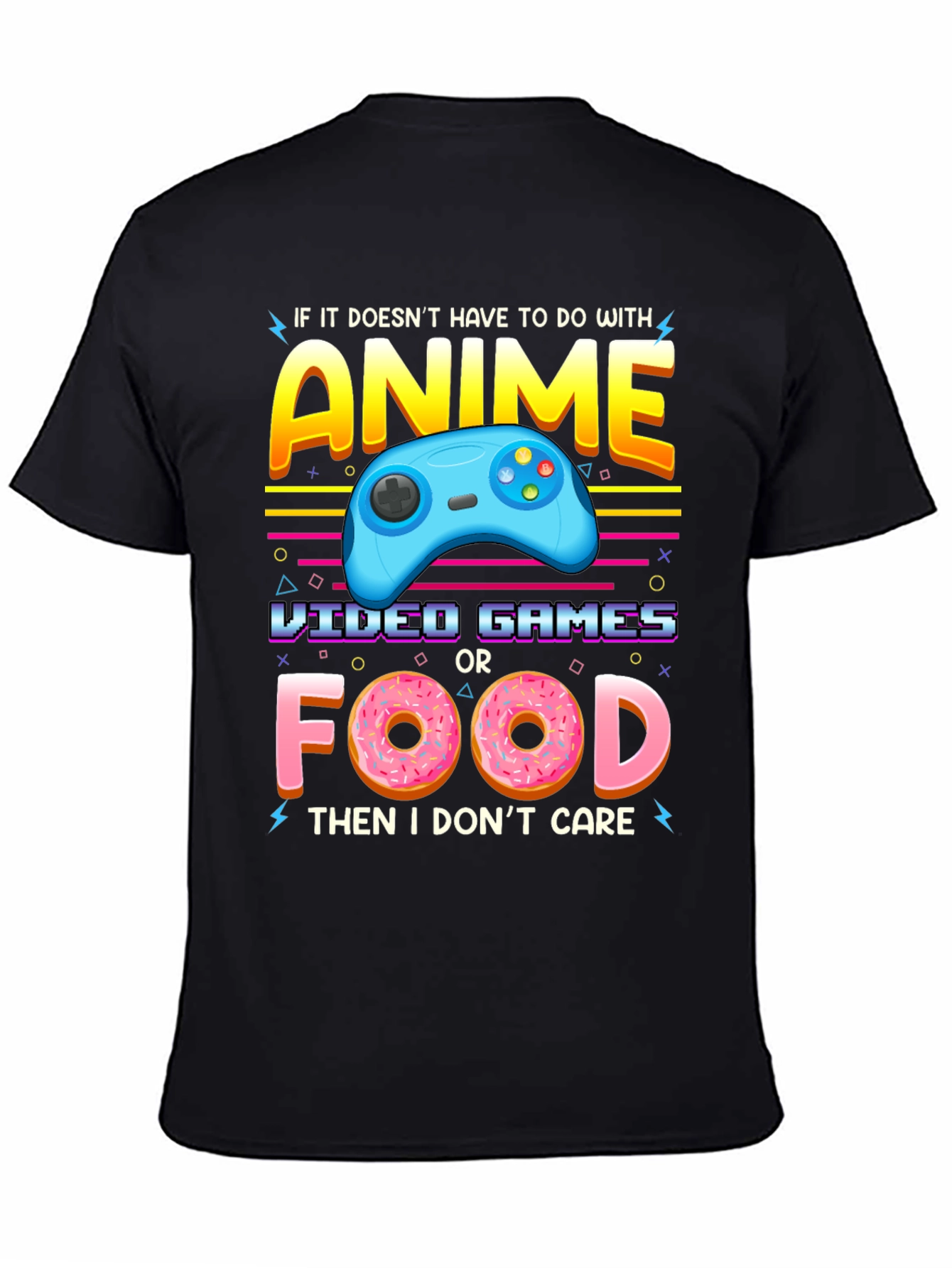 Anime Video Games Food T-Shirt