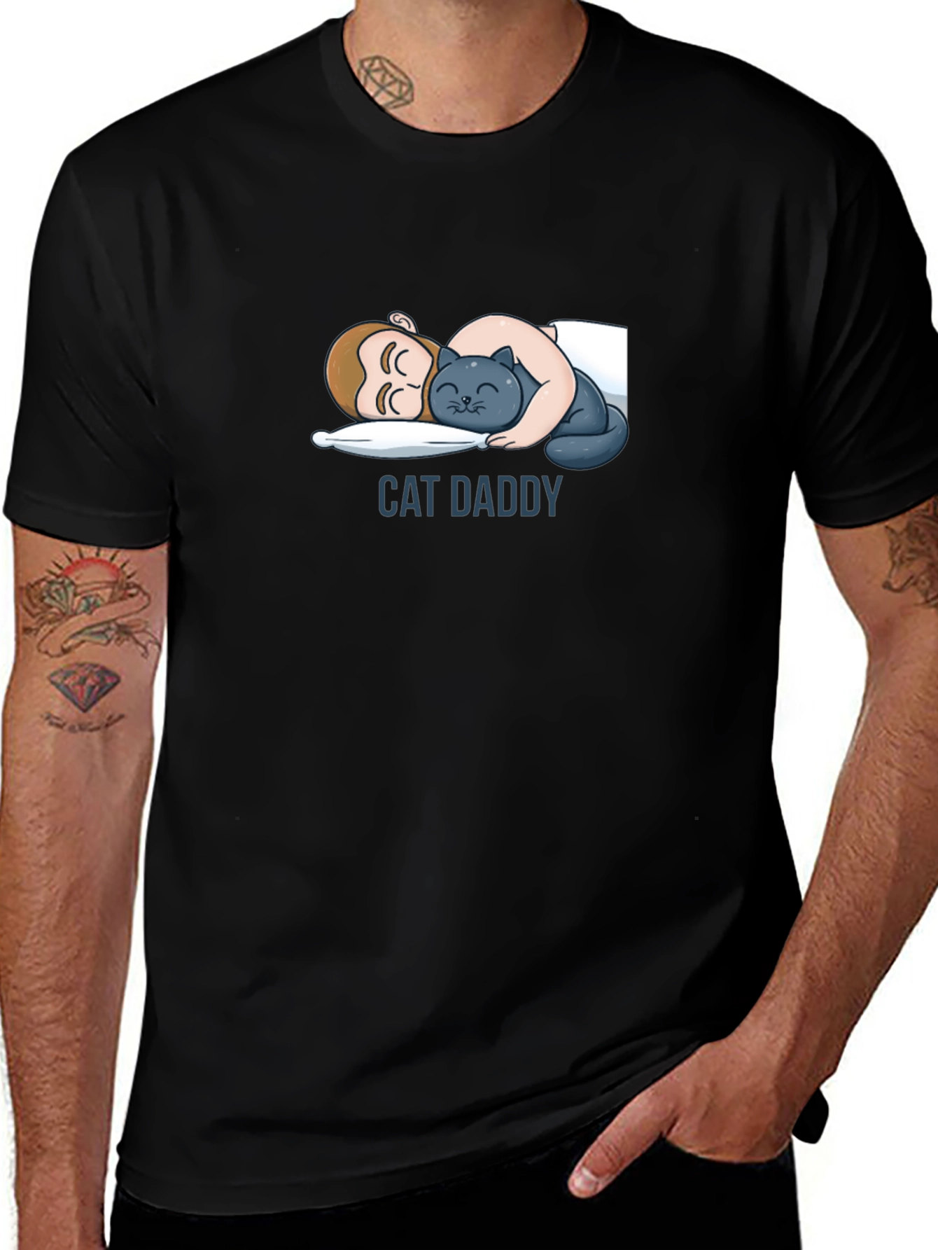 Cat Daddy T-Shirt - Pet Lovers Tee
