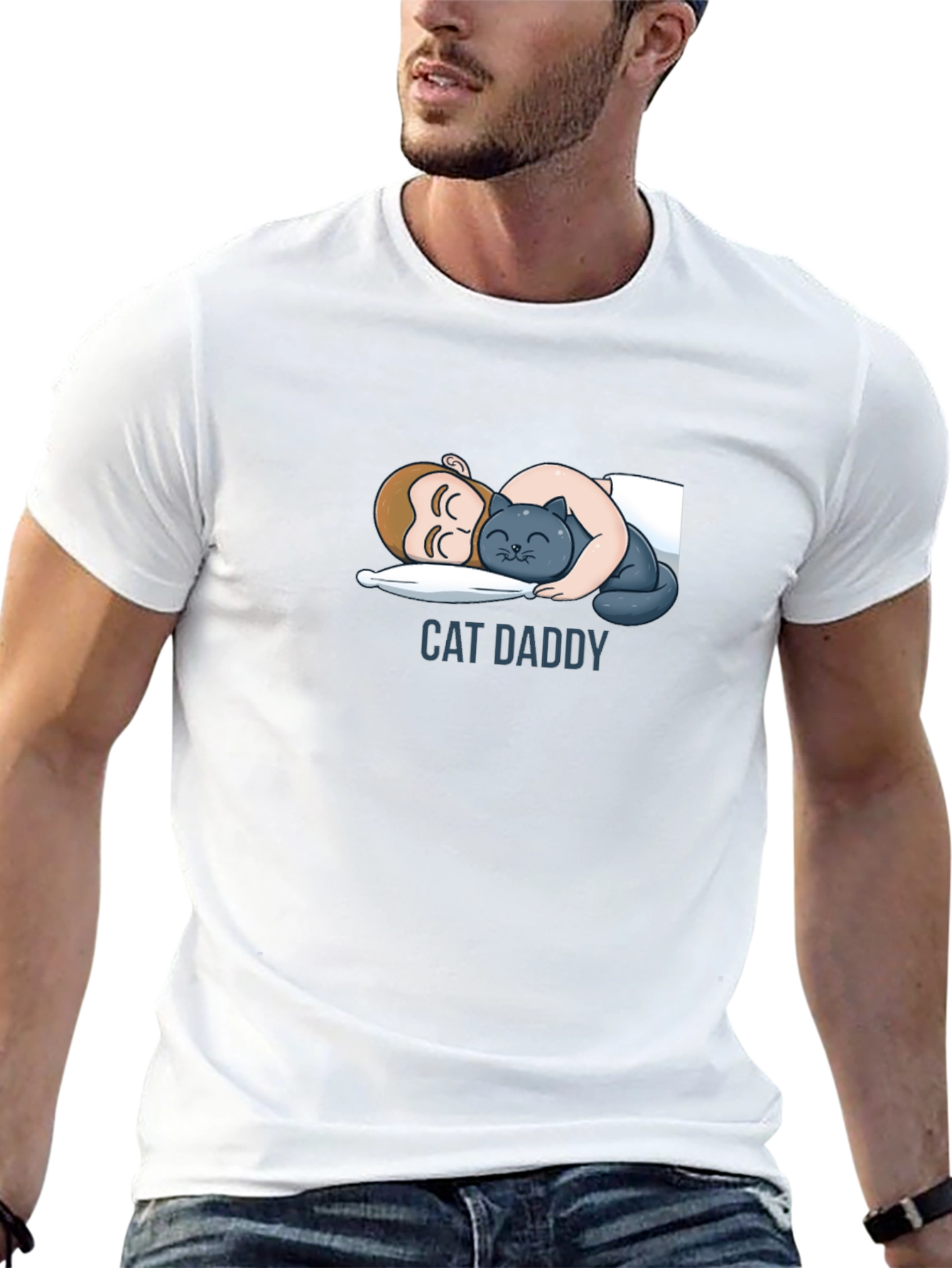 Cat Daddy T-Shirt - Pet Lovers Tee