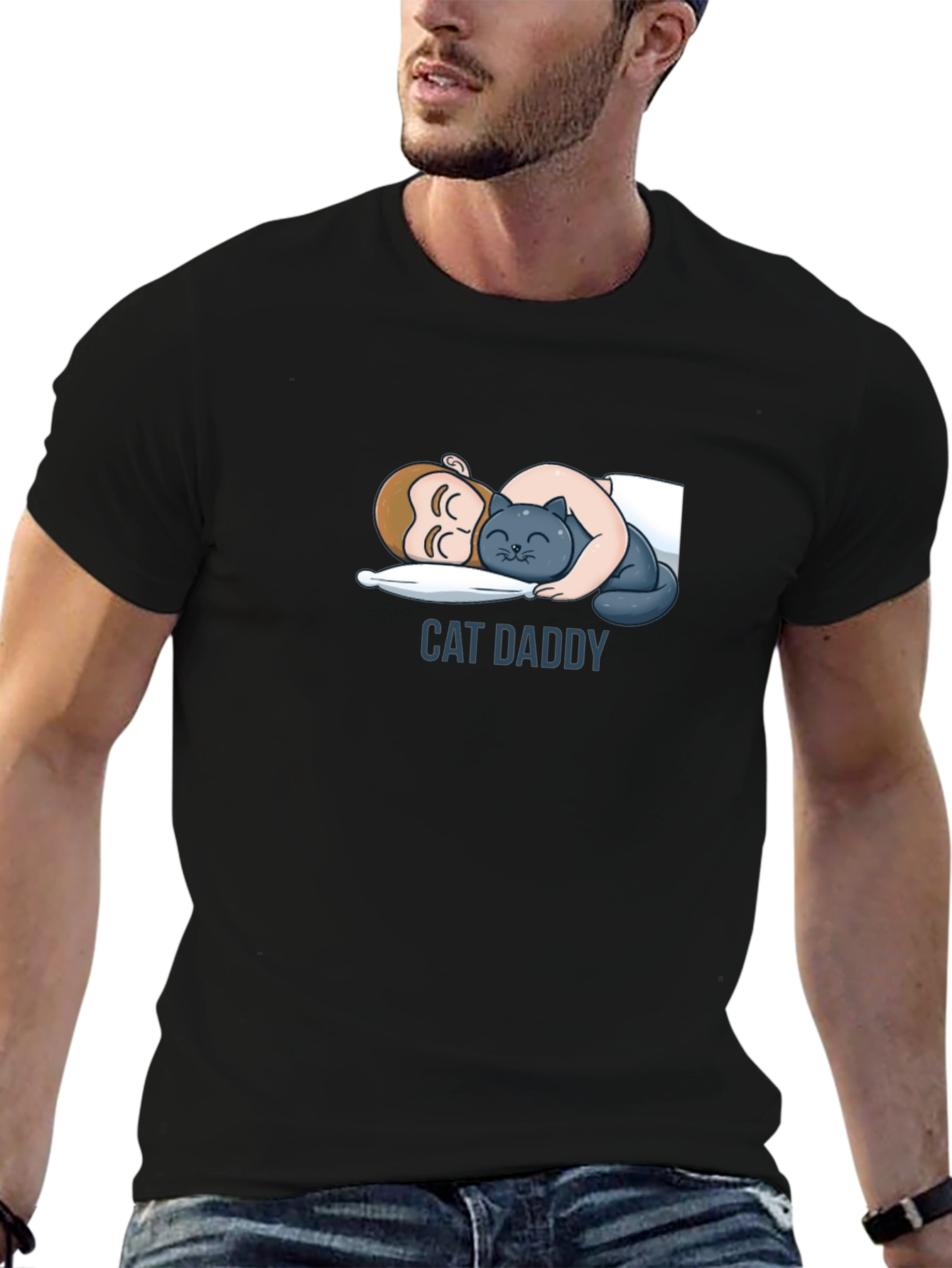 Cat Daddy T-Shirt - Pet Lovers Tee