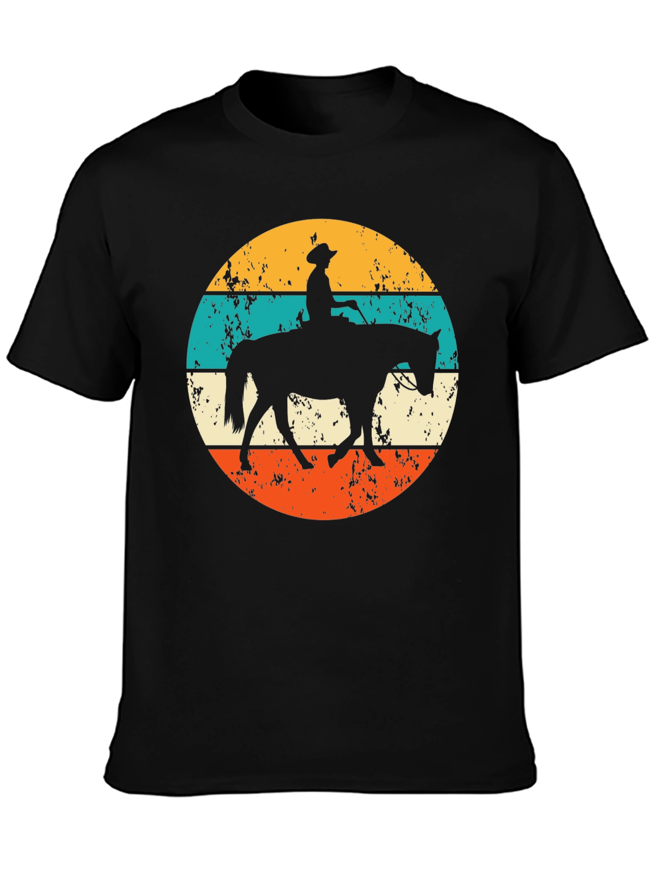 Retro Horse Rider Graphic Tee