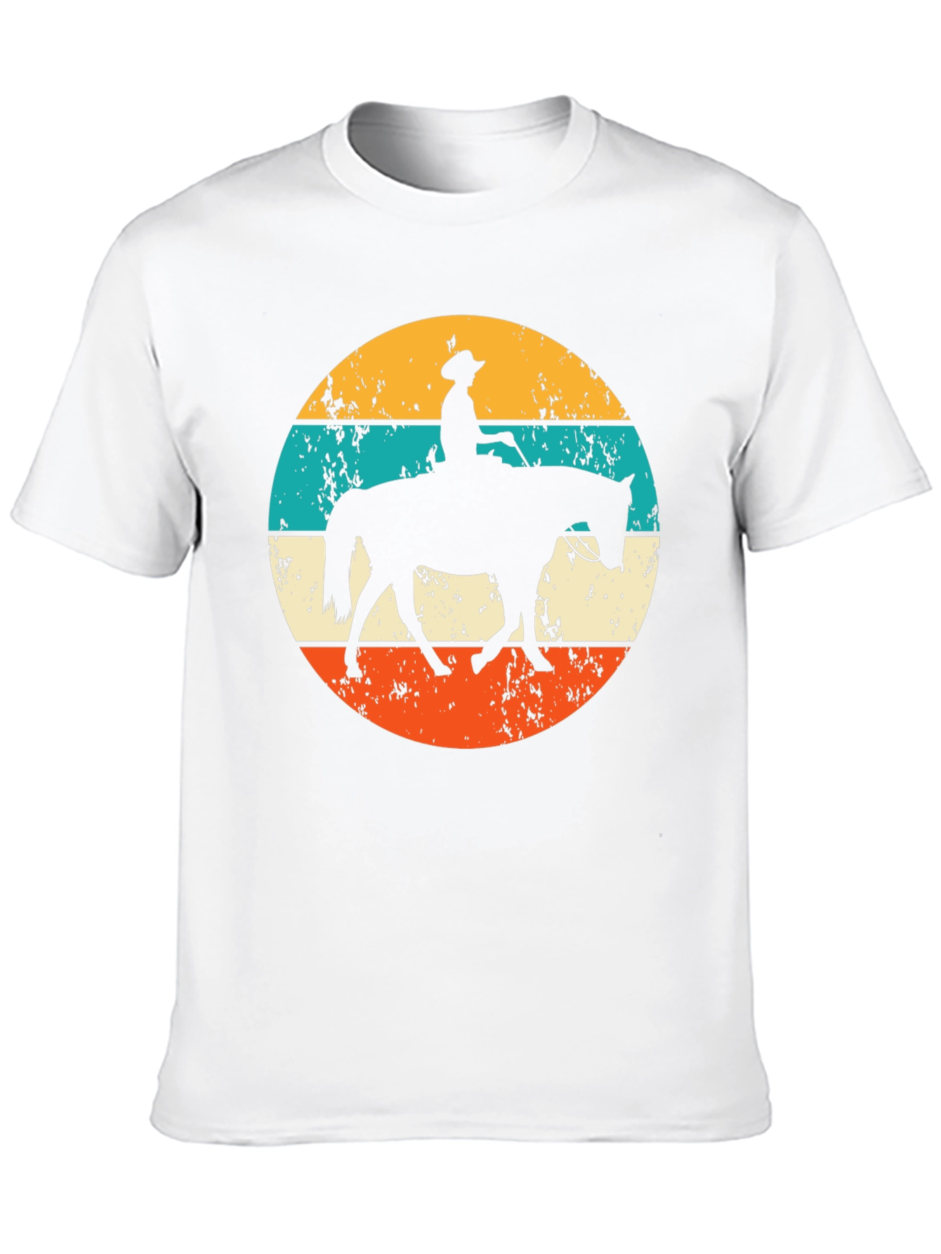 Retro Horse Rider Graphic Tee