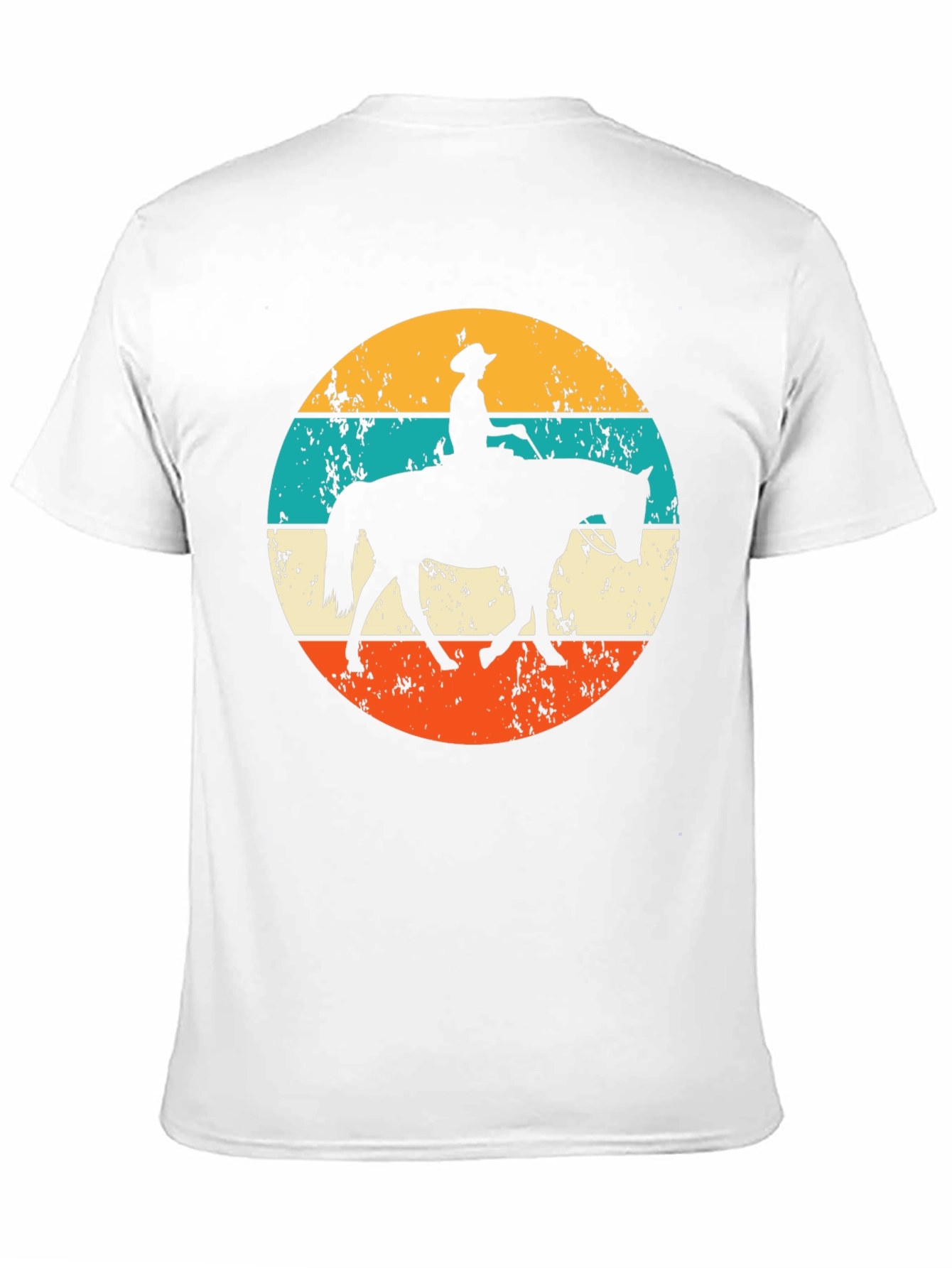 Retro Horse Rider Graphic Tee