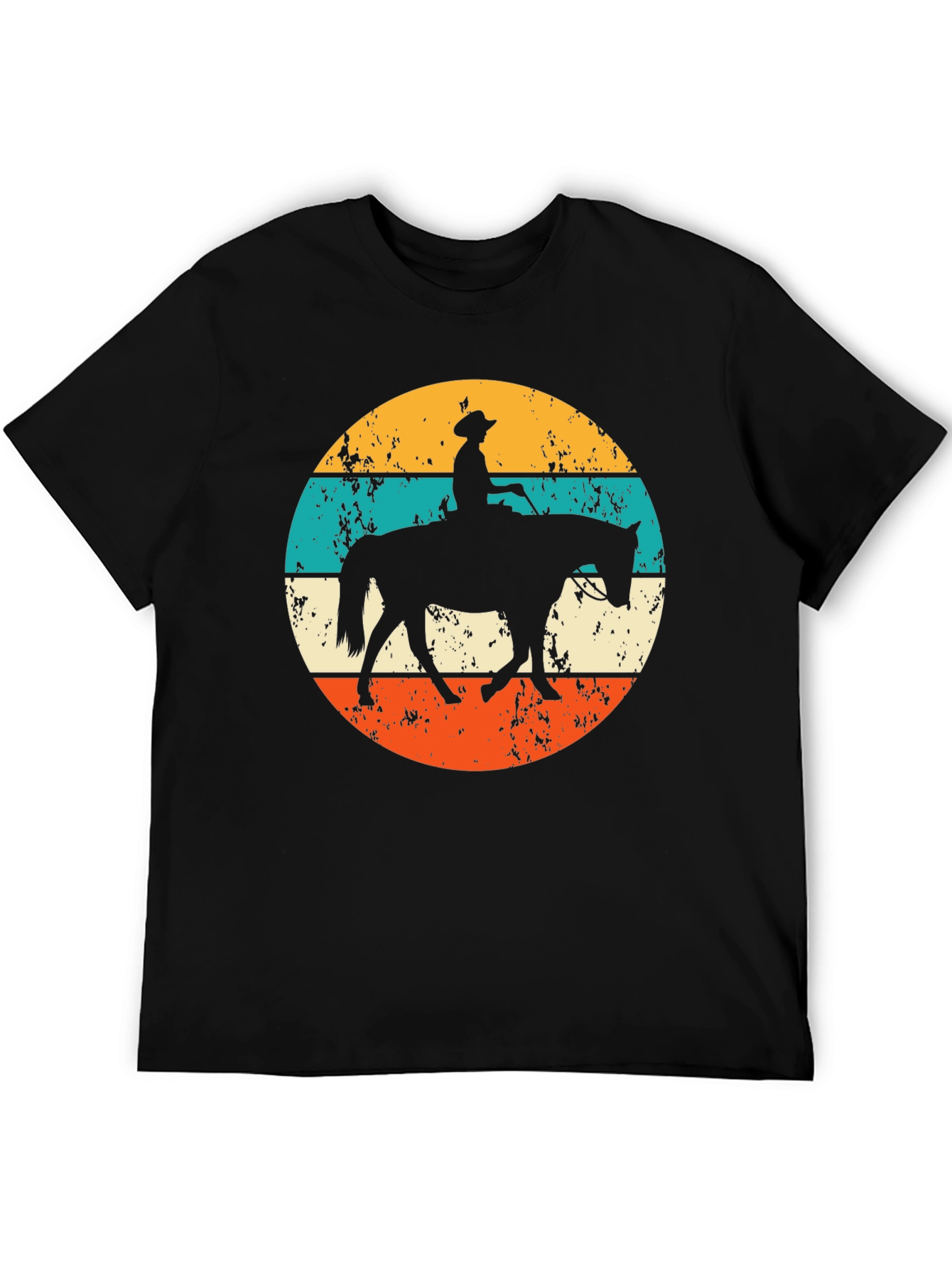 Retro Horse Rider Graphic Tee