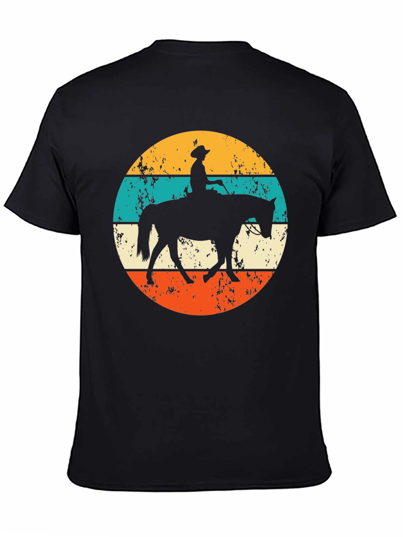 Retro Horse Rider Graphic Tee