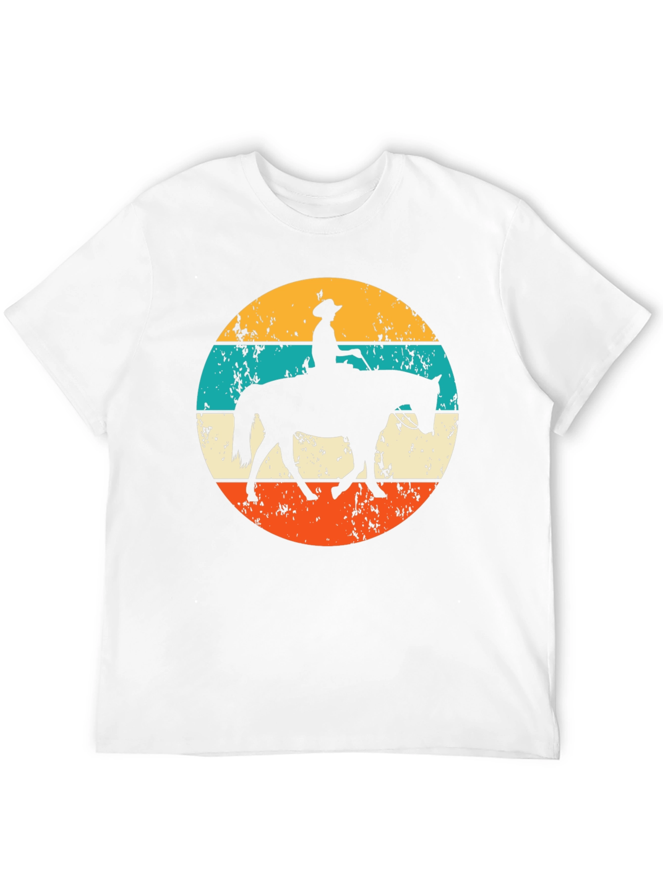 Retro Horse Rider Graphic Tee