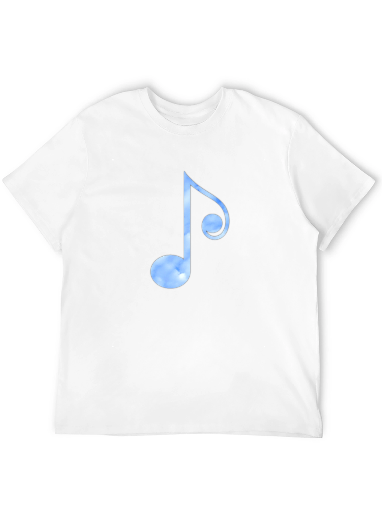 Sky Note Graphic Black T-Shirt