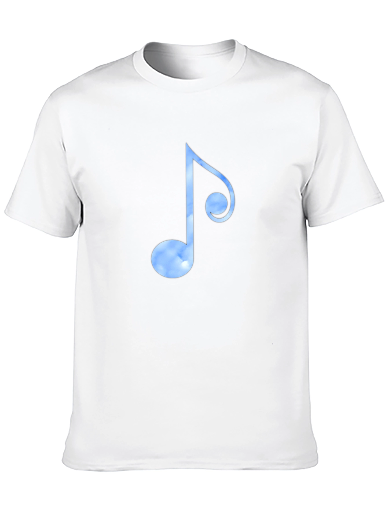 Sky Note Graphic Black T-Shirt