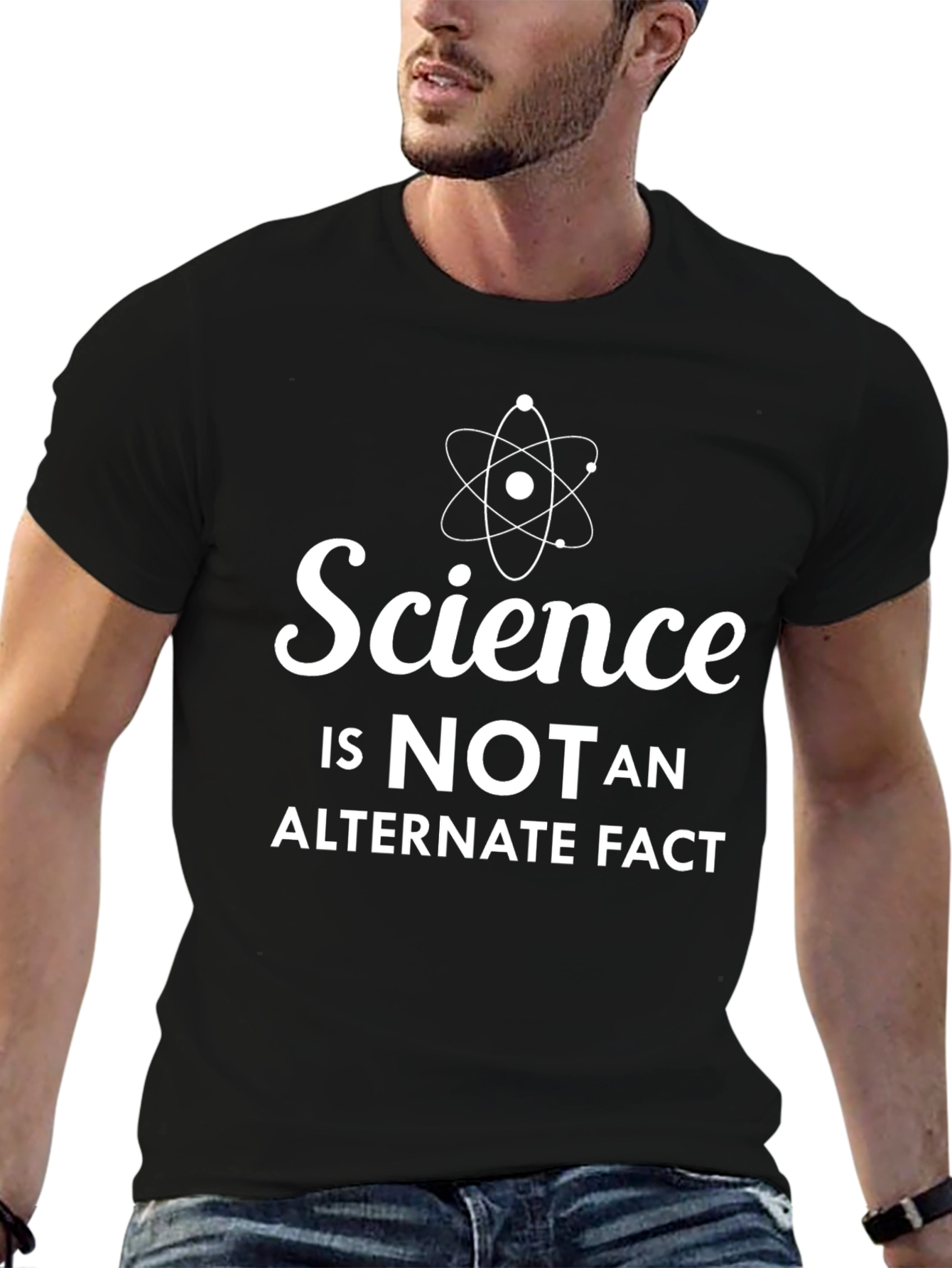 Science Fact T-Shirt - Black Bold Statement