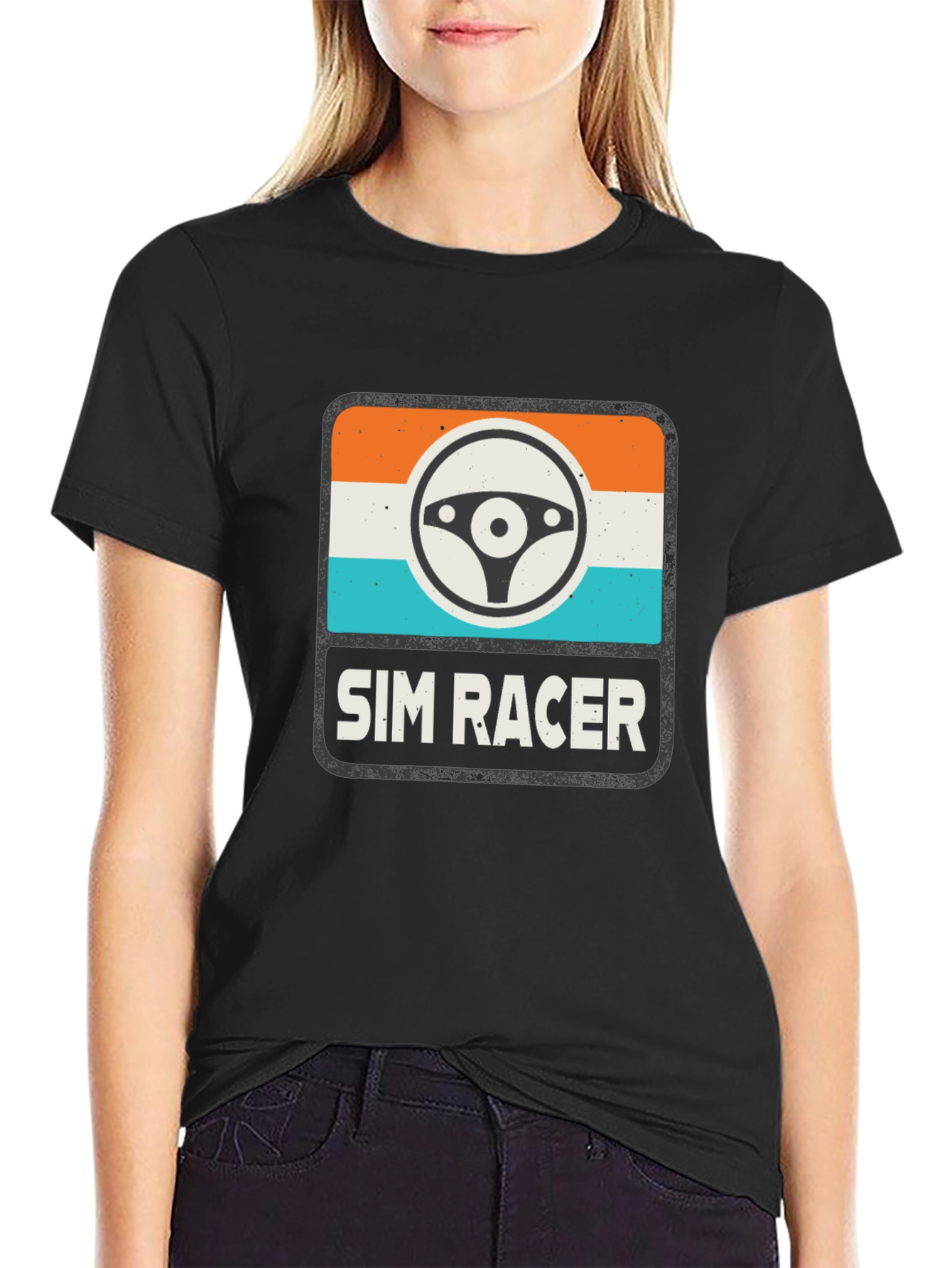 Sim Racer T-Shirt - Driving Game Enthusiast Tee