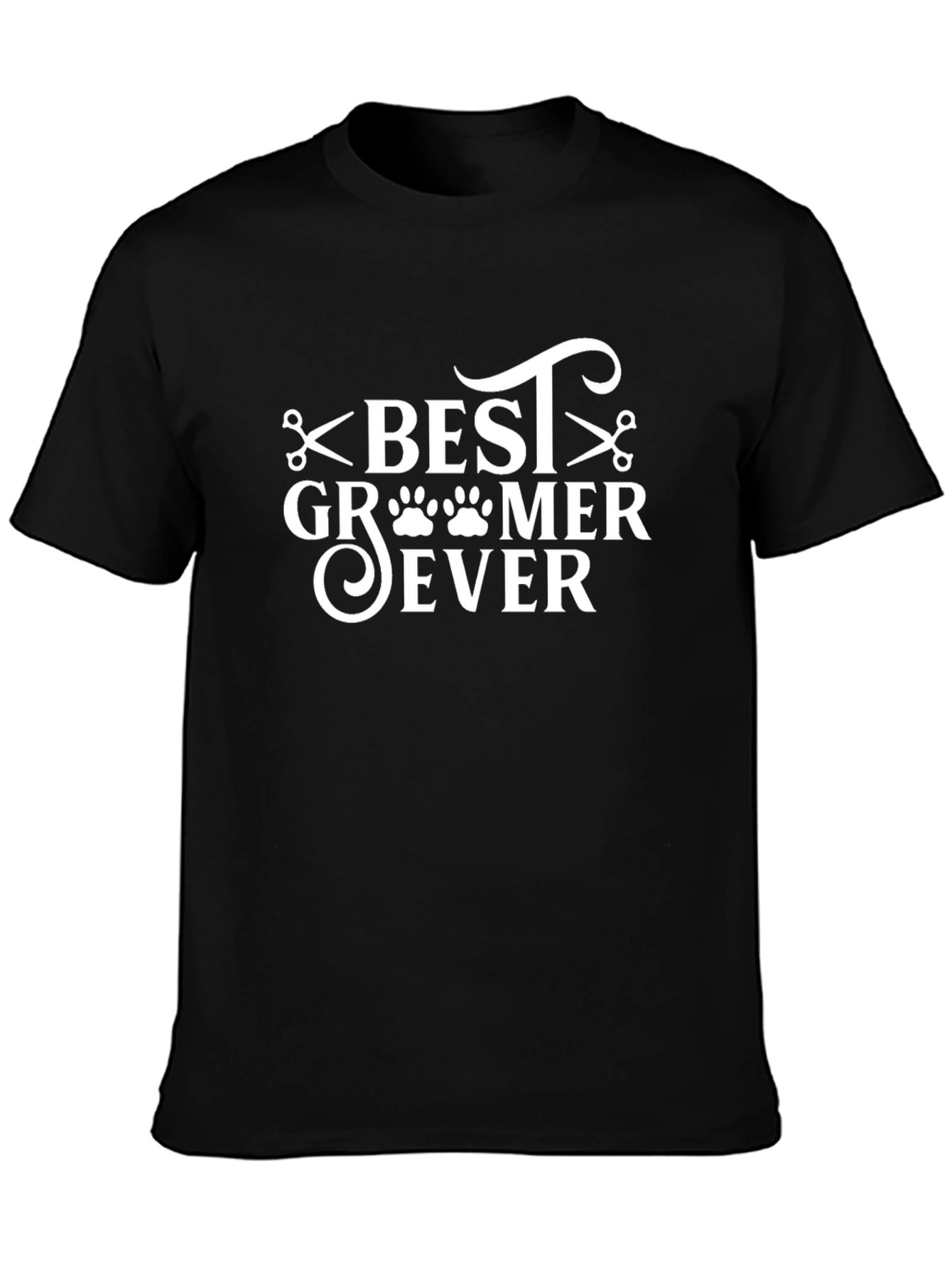 Best Groomer Ever T-Shirt - Black Unisex Tee