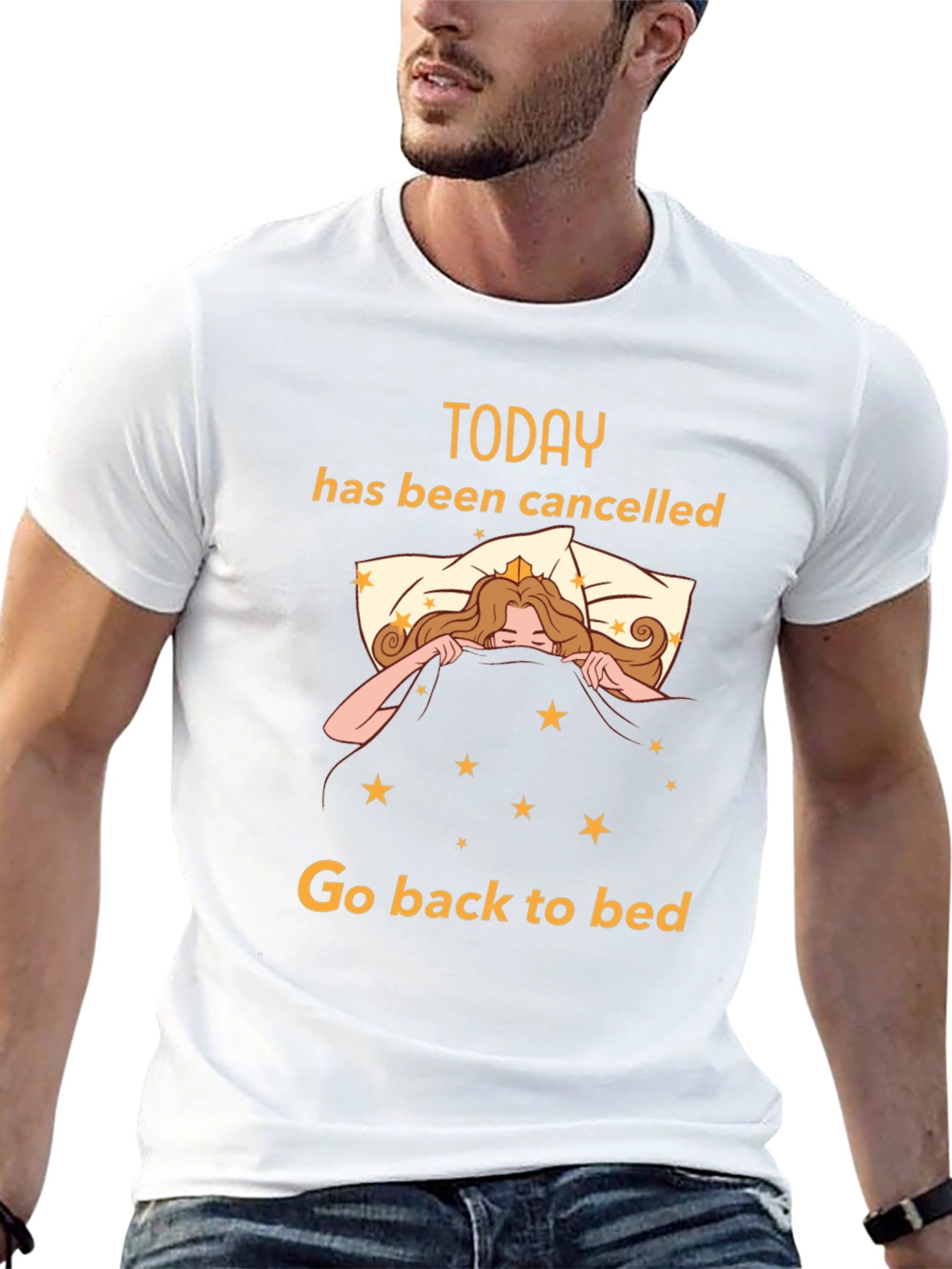 Today Cancelled Black T-Shirt