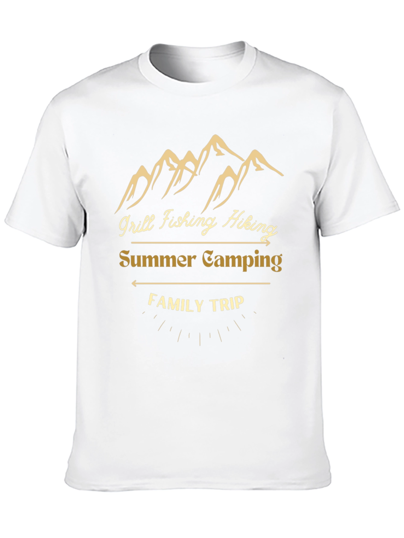 Summer Family Camping Trip Graphic Tee