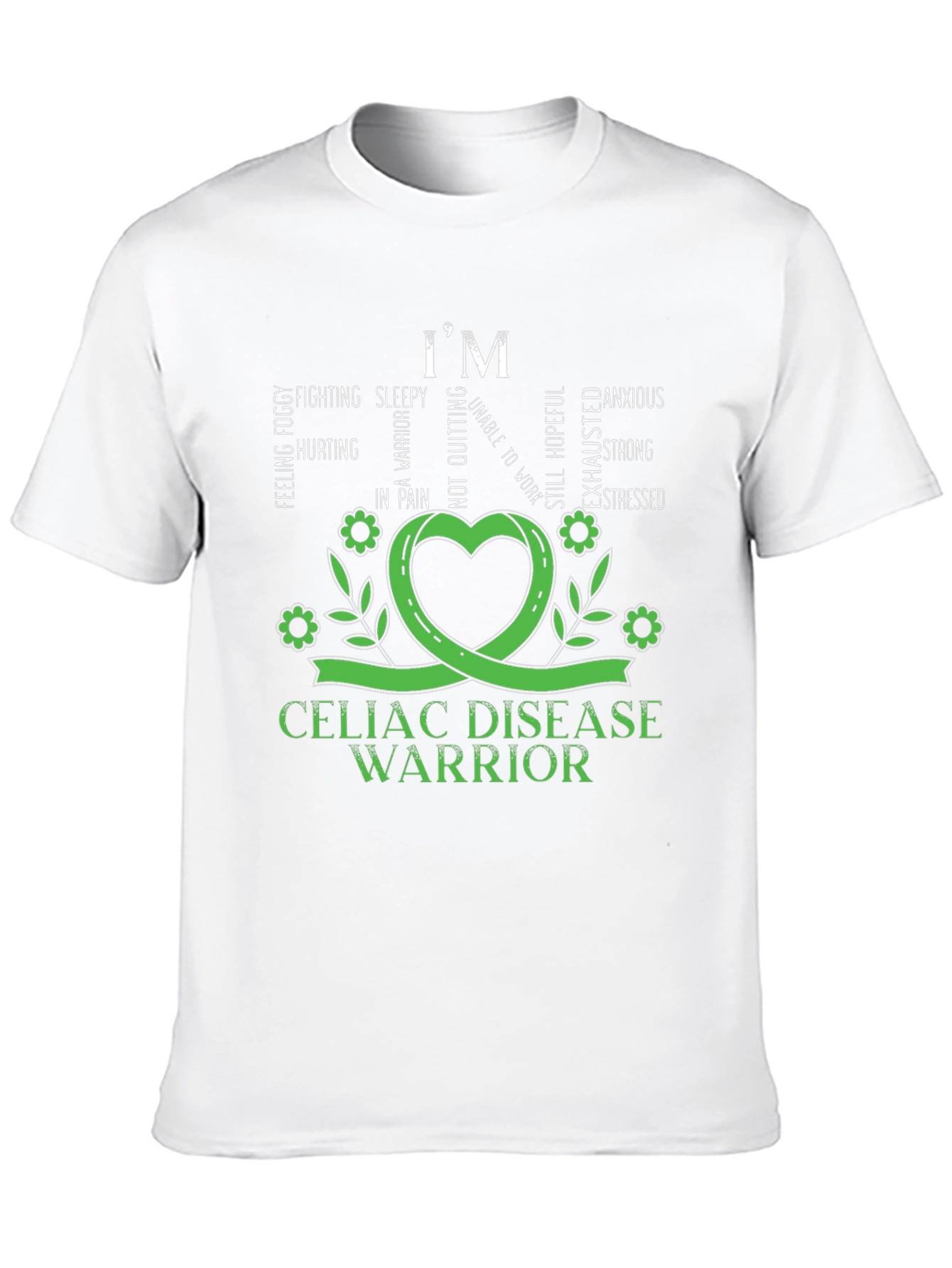 Celiac Disease Warrior Graphic T-Shirt