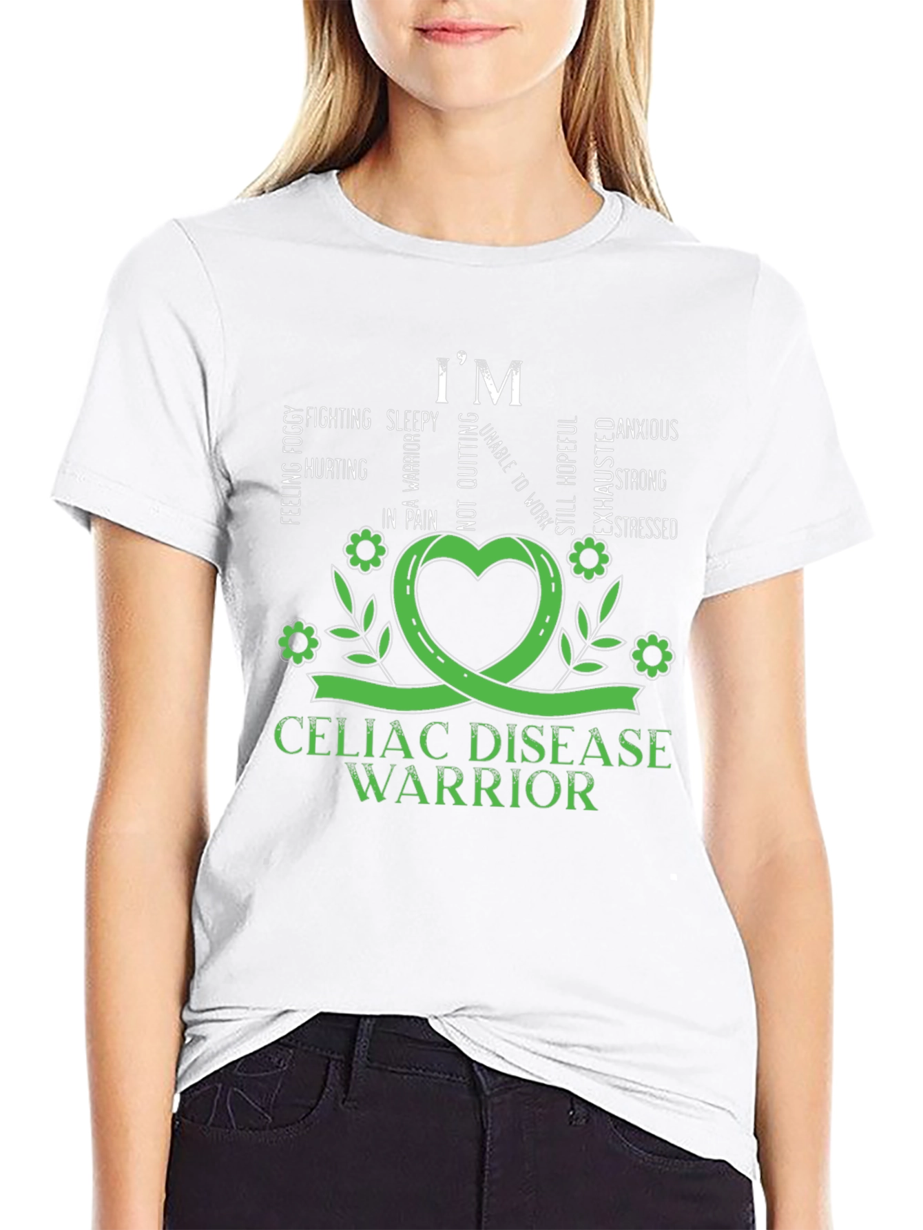 Celiac Disease Warrior Graphic T-Shirt