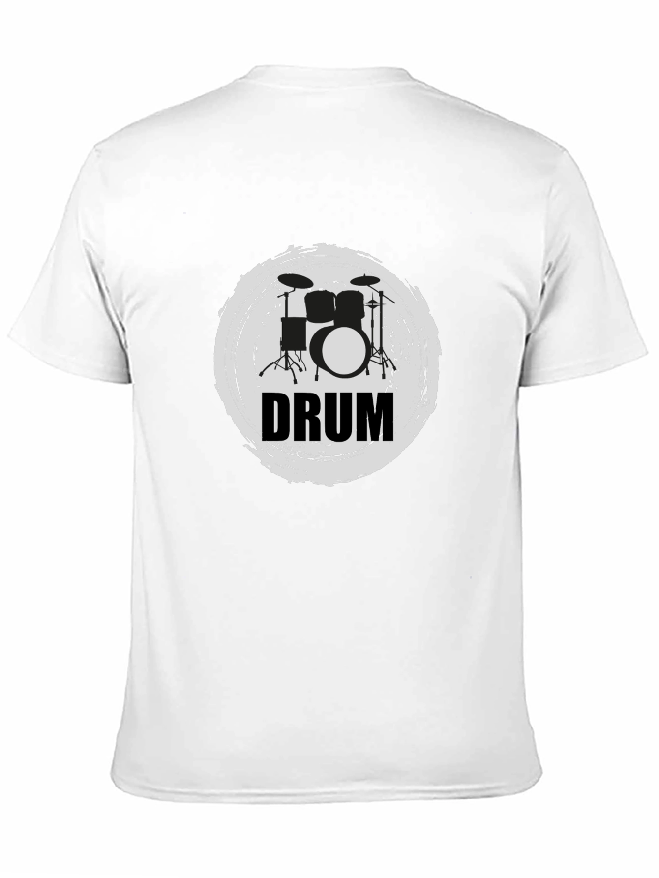 Drum Kit T-Shirt - Music Lover Tee