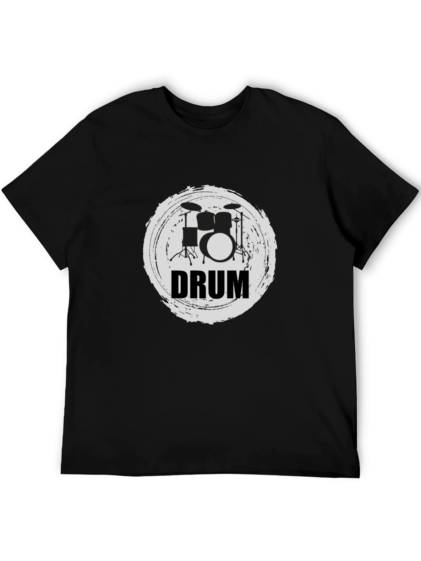 Drum Kit T-Shirt - Music Lover Tee